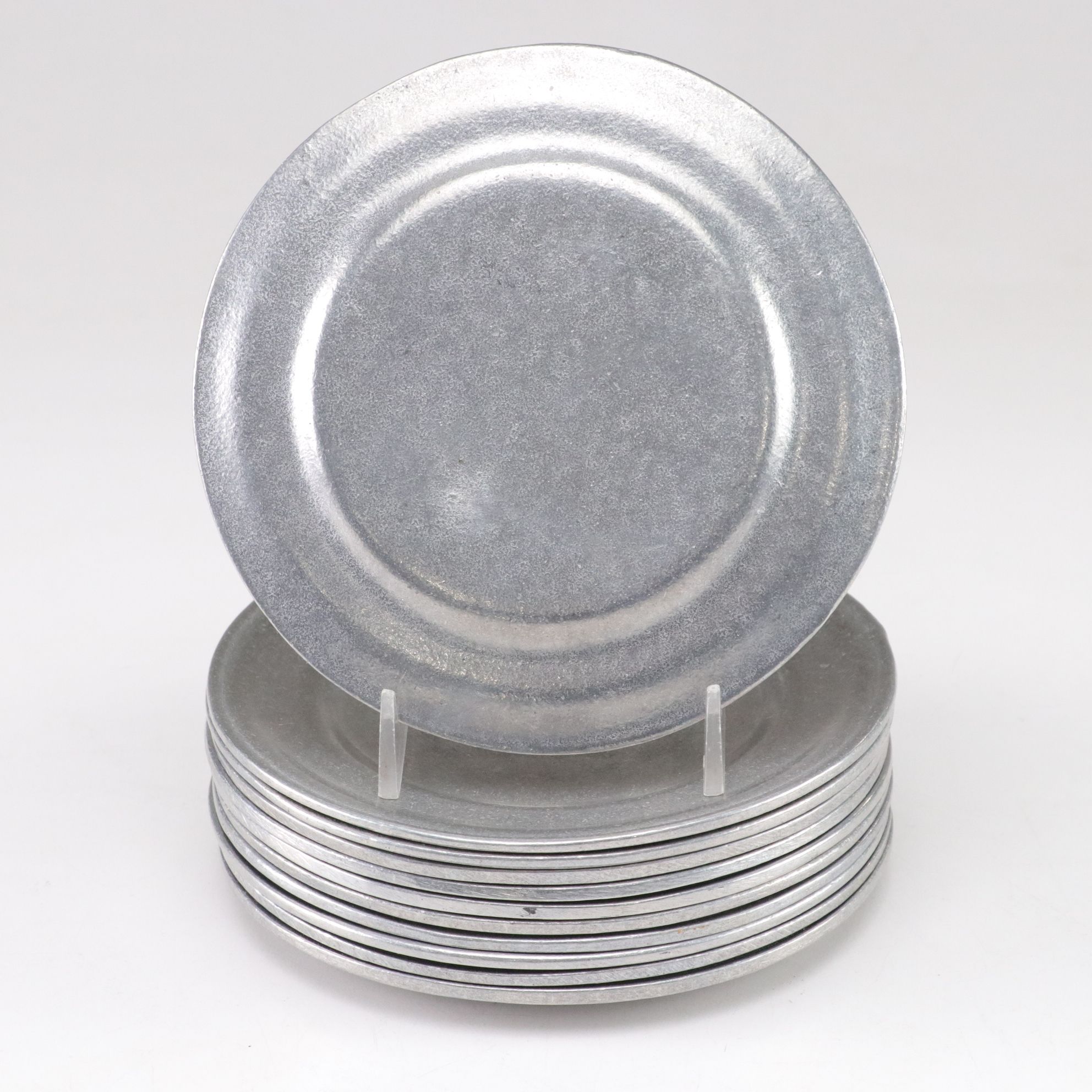 La Bottega del Peltro Centerpiece Bowl & Other Pewter Tableware