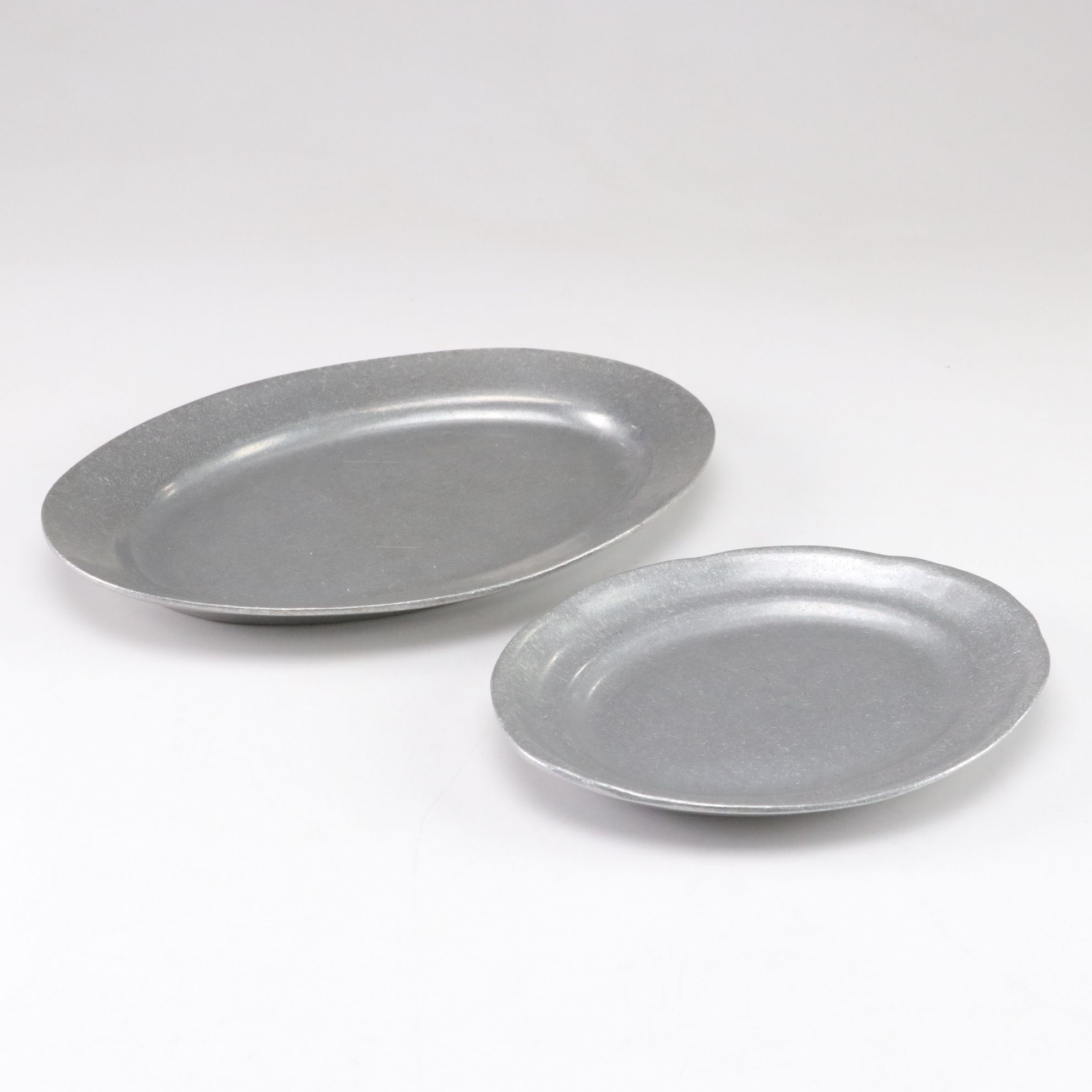 La Bottega del Peltro Centerpiece Bowl & Other Pewter Tableware