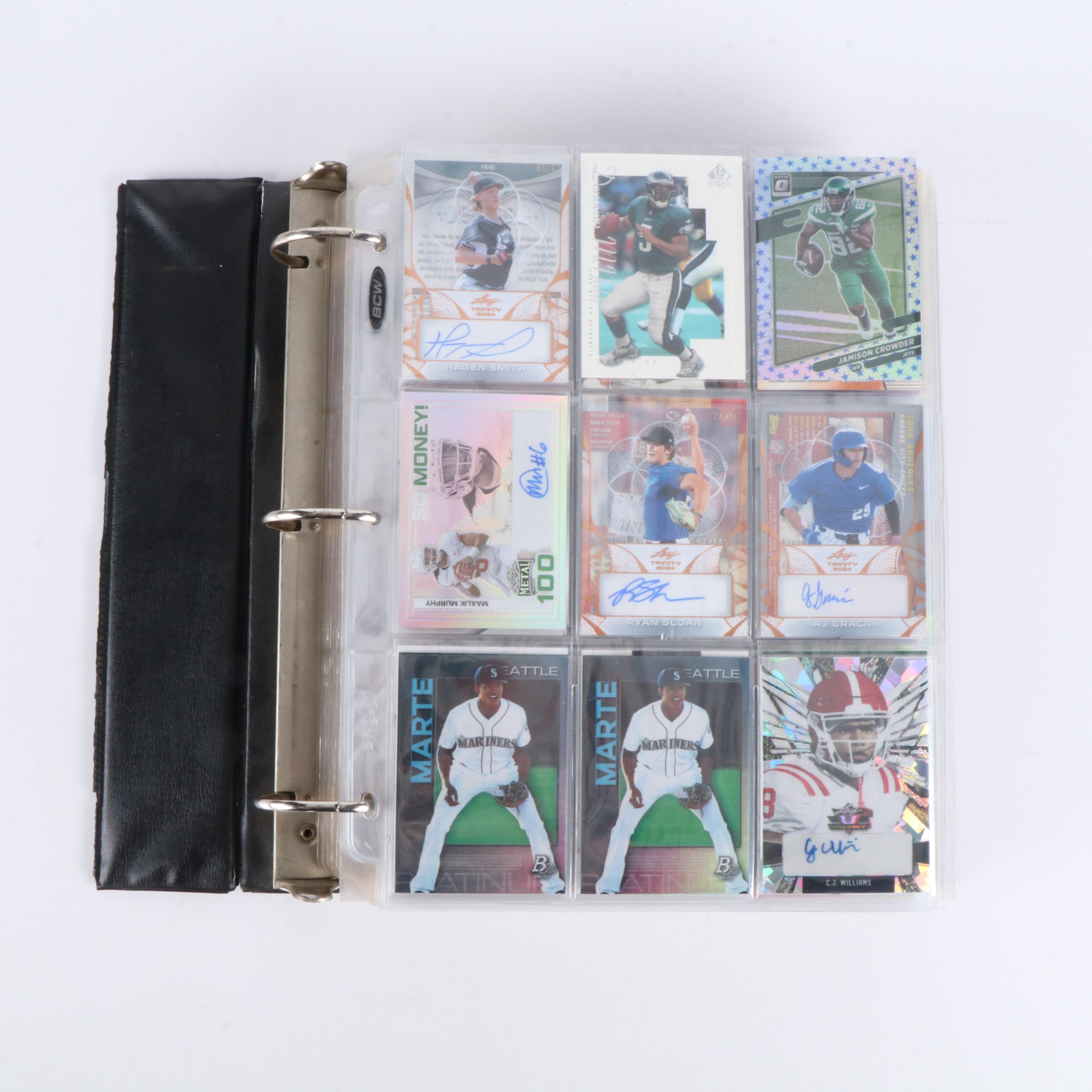 Donruss Optic with Other Sports Cards Featuring Signed, Rookies, and More