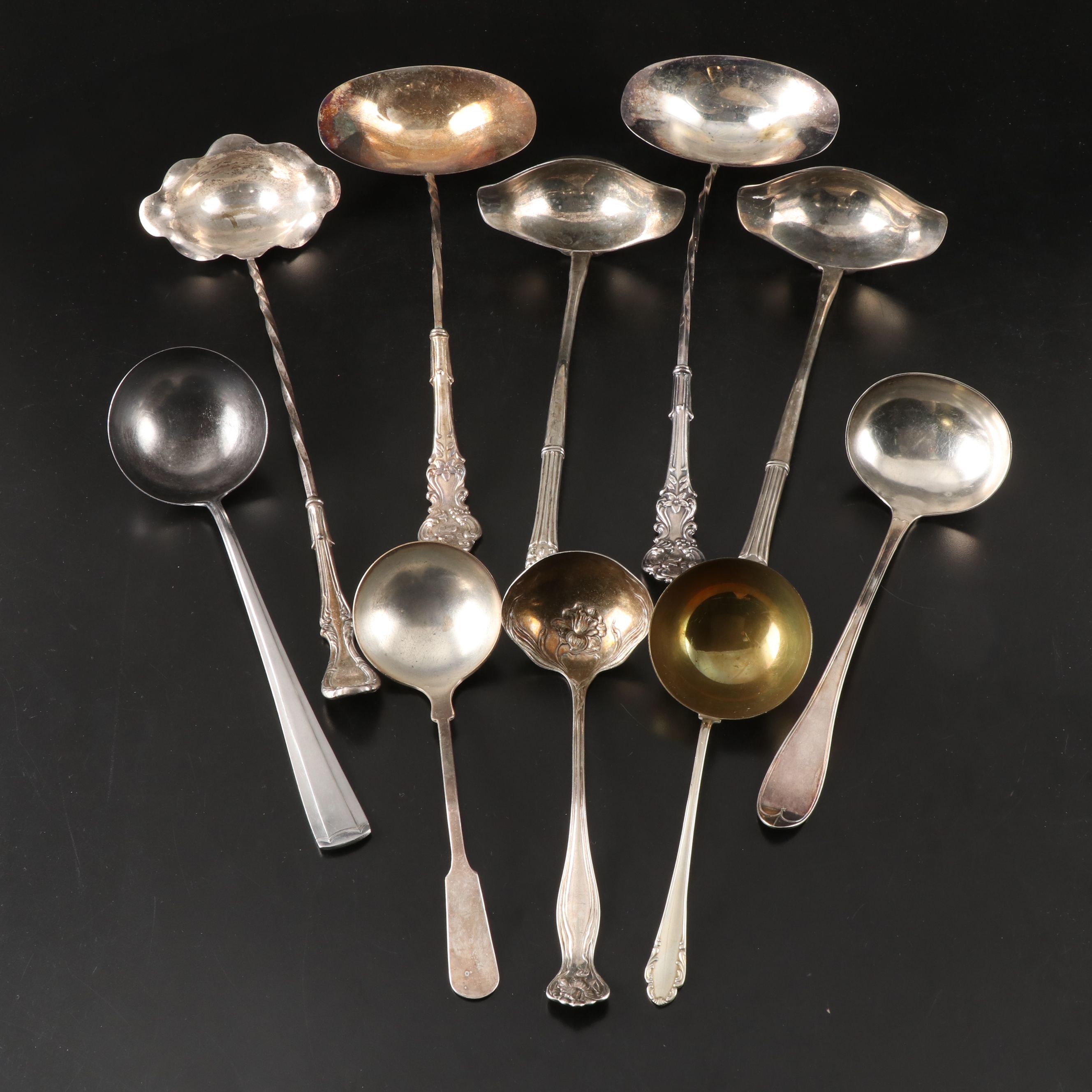 American Silver Plate with German Stainless Steel Ladles