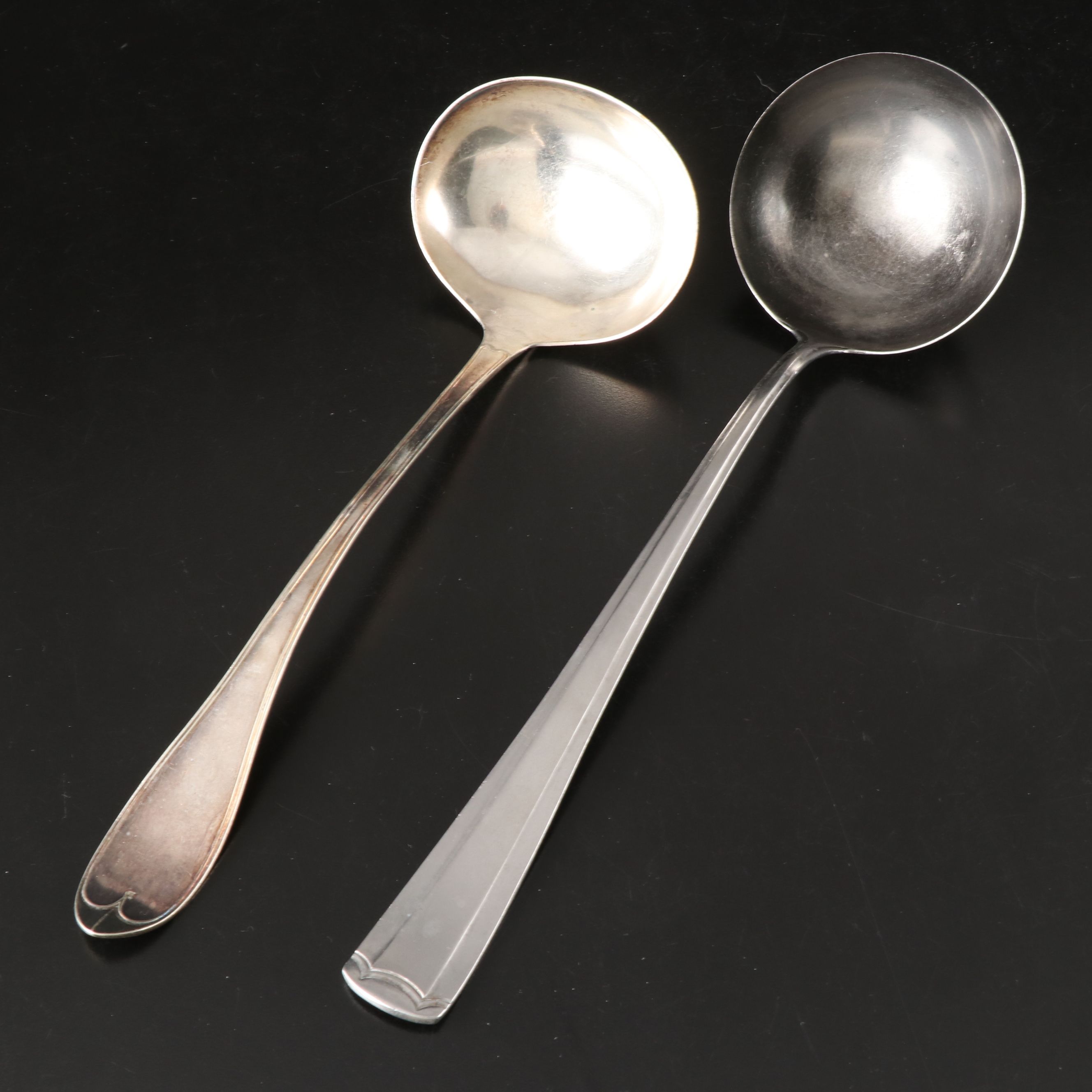 American Silver Plate with German Stainless Steel Ladles