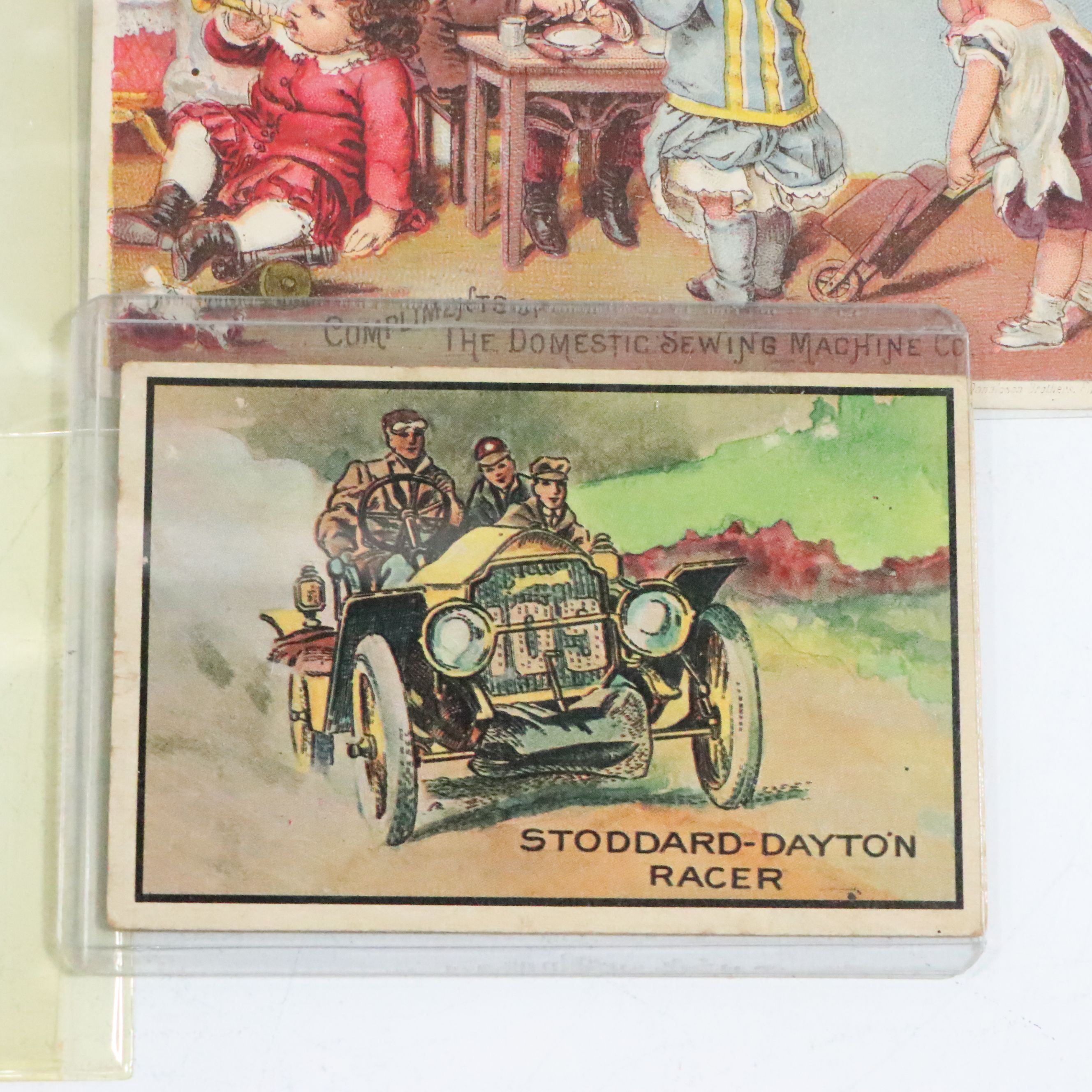 Ohio Victorian Era Advertising Trade Cards with Other Antique Ephemera