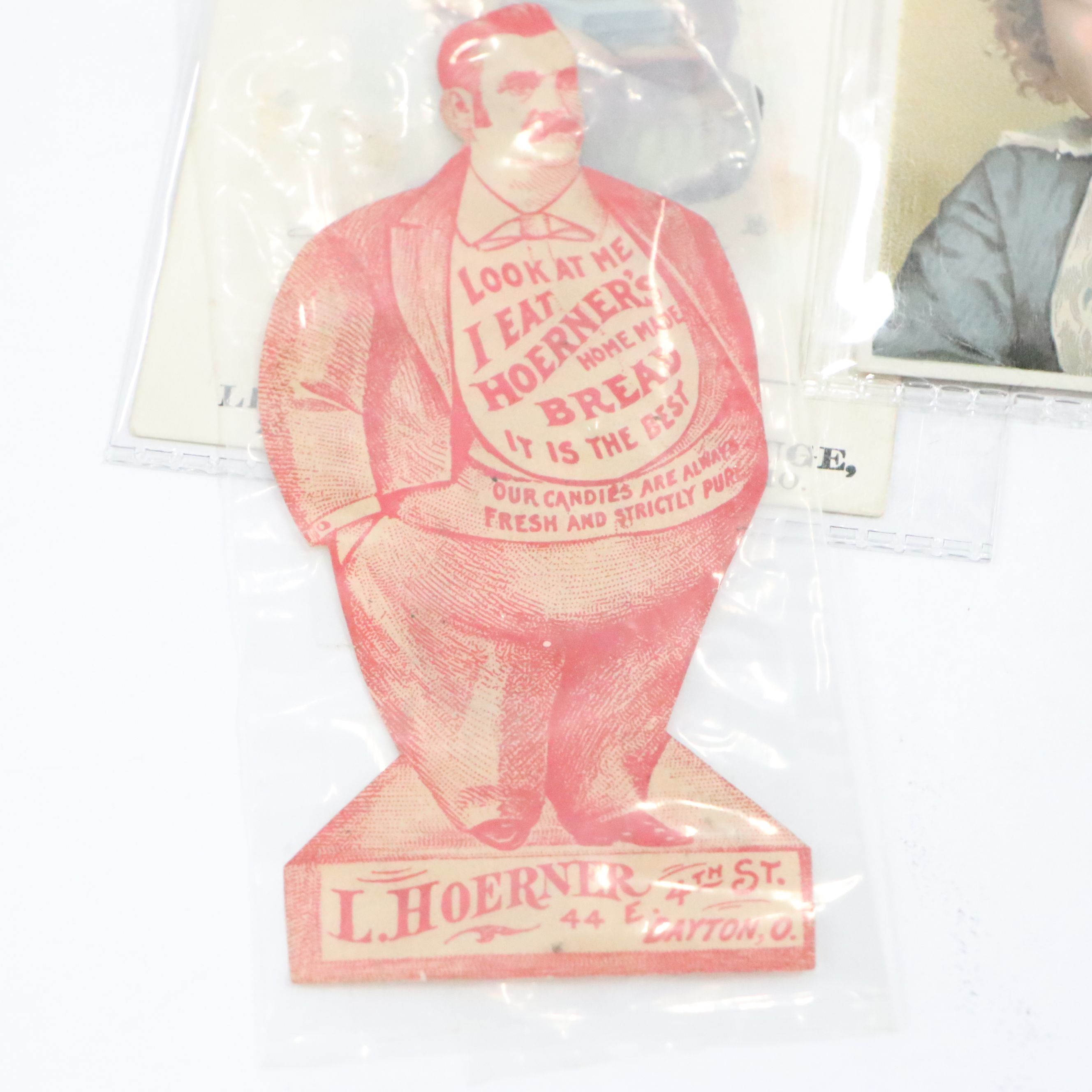 Ohio Victorian Era Advertising Trade Cards with Other Antique Ephemera