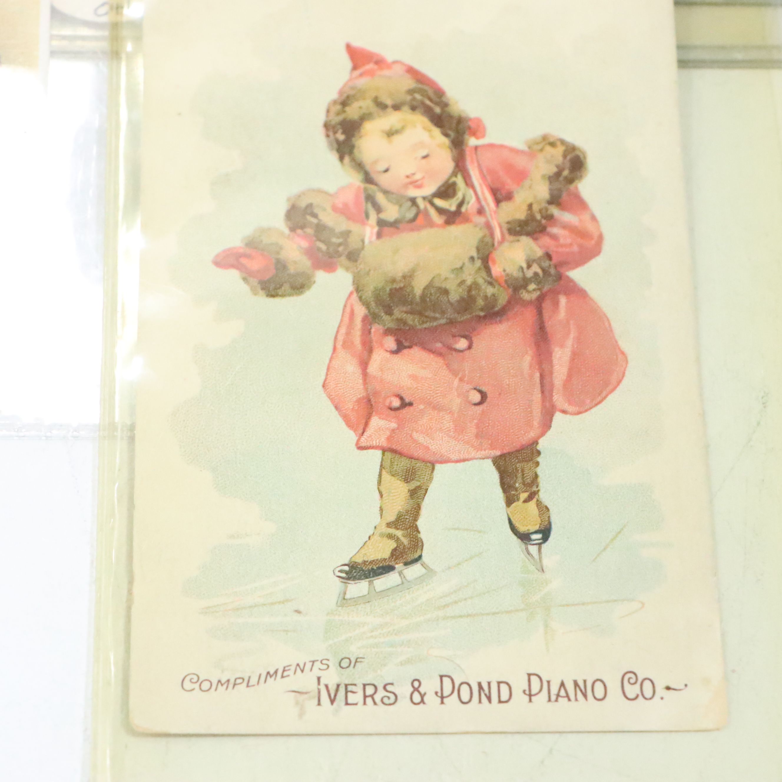 Ohio Victorian Era Advertising Trade Cards with Other Antique Ephemera