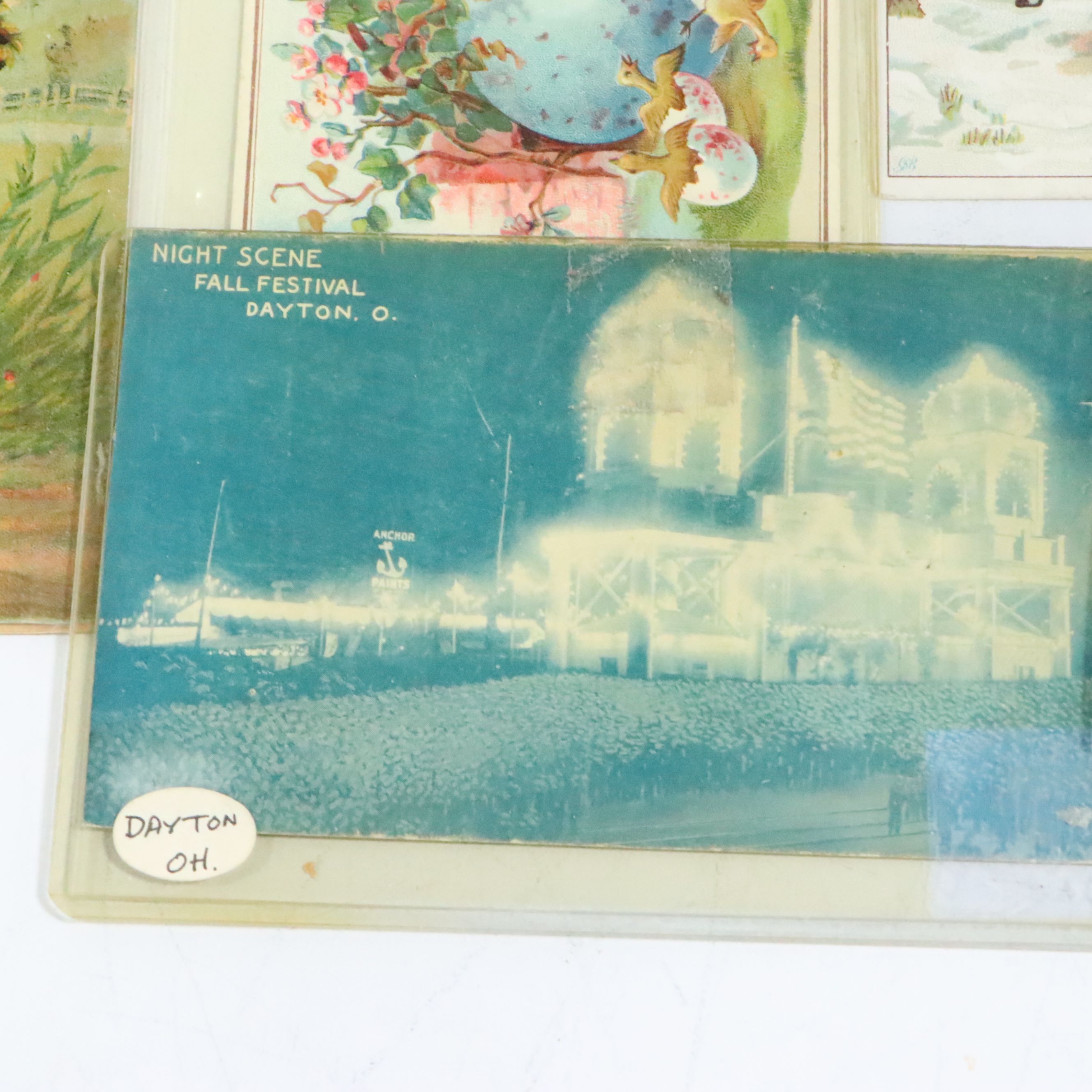 Ohio Victorian Era Advertising Trade Cards with Other Antique Ephemera