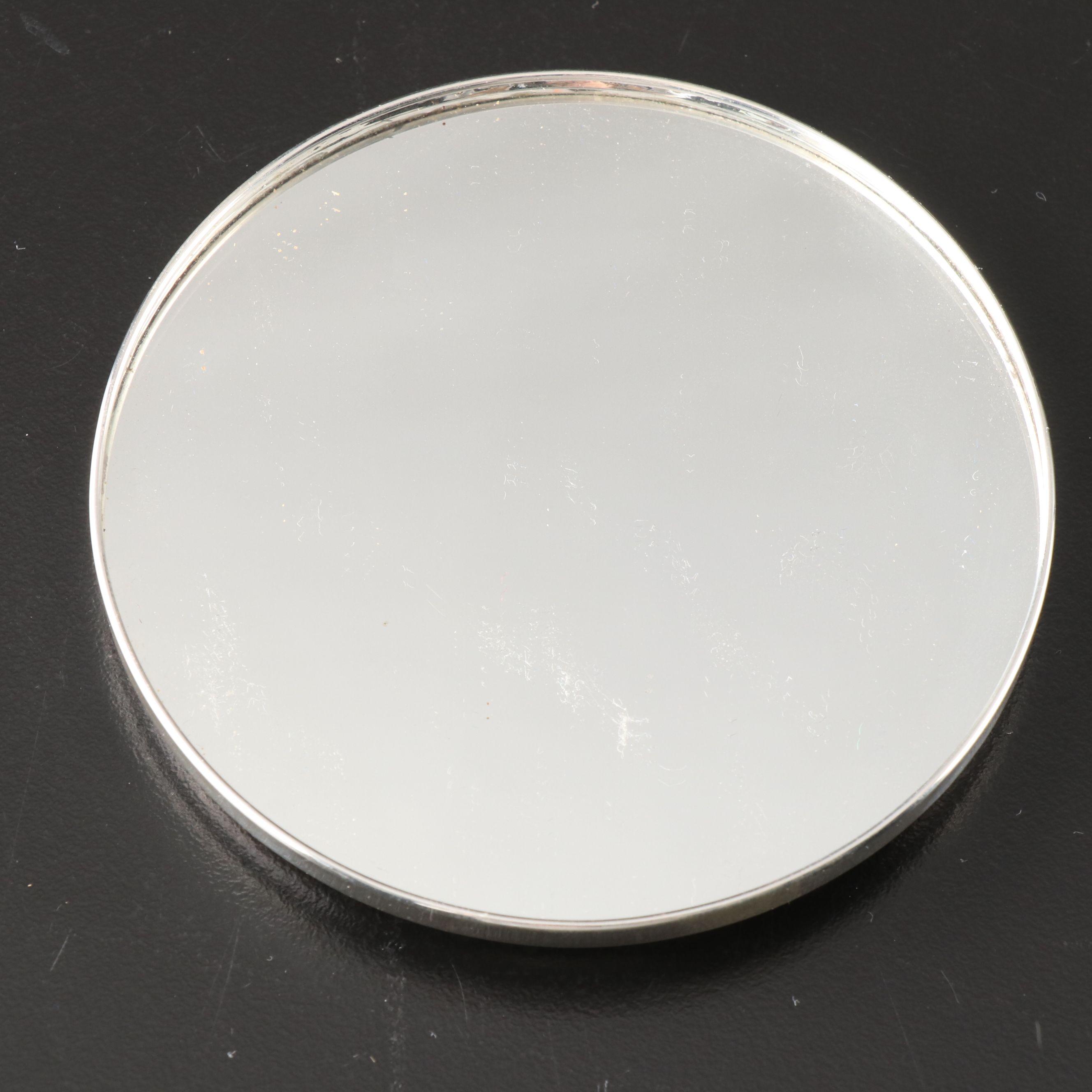 Towle "Beauty Marks" Sterling Silver Purse Mirror with Cosmetic Brushes