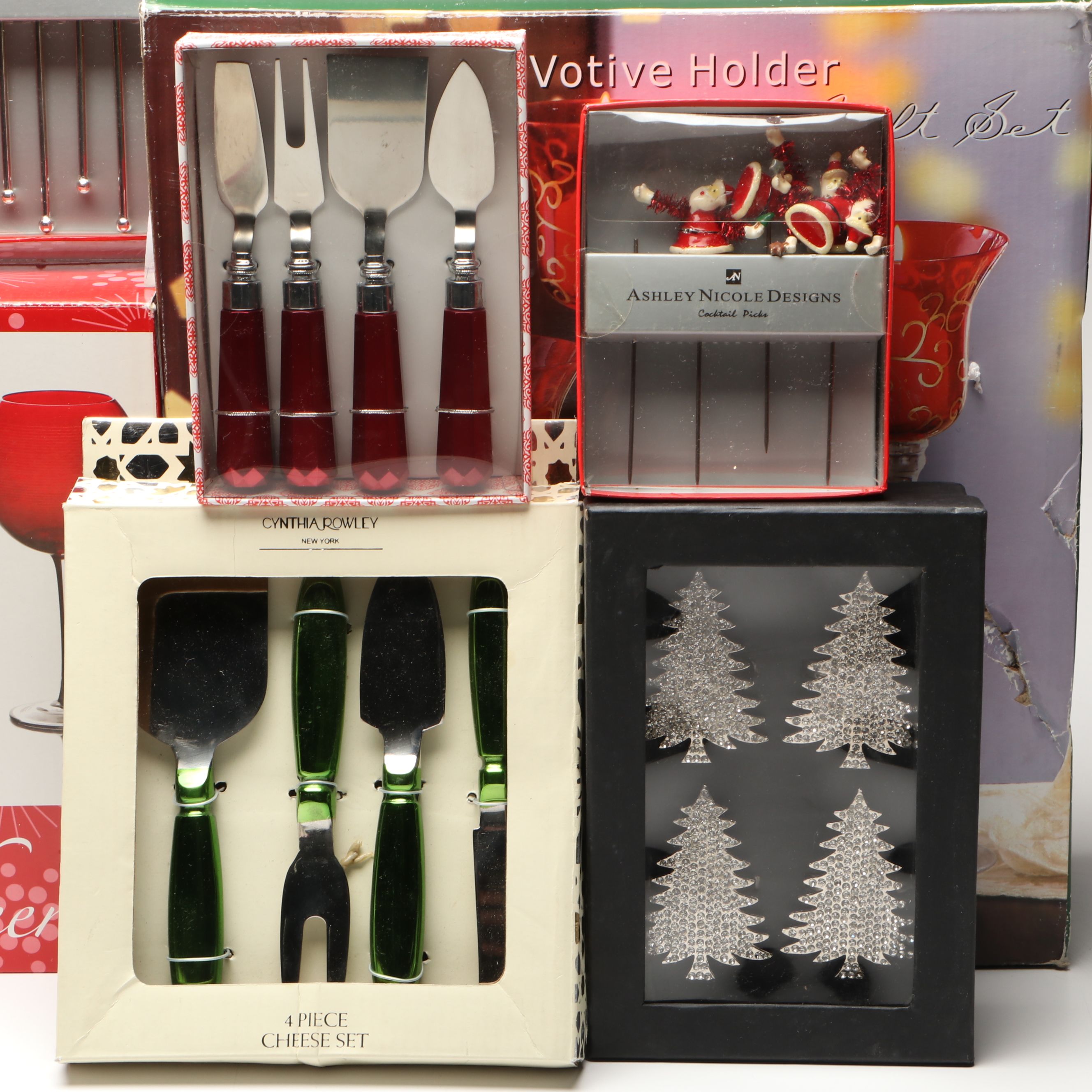 Mikasa "Cheers" Wine Glasses with More Holiday Serveware and Table Accessories