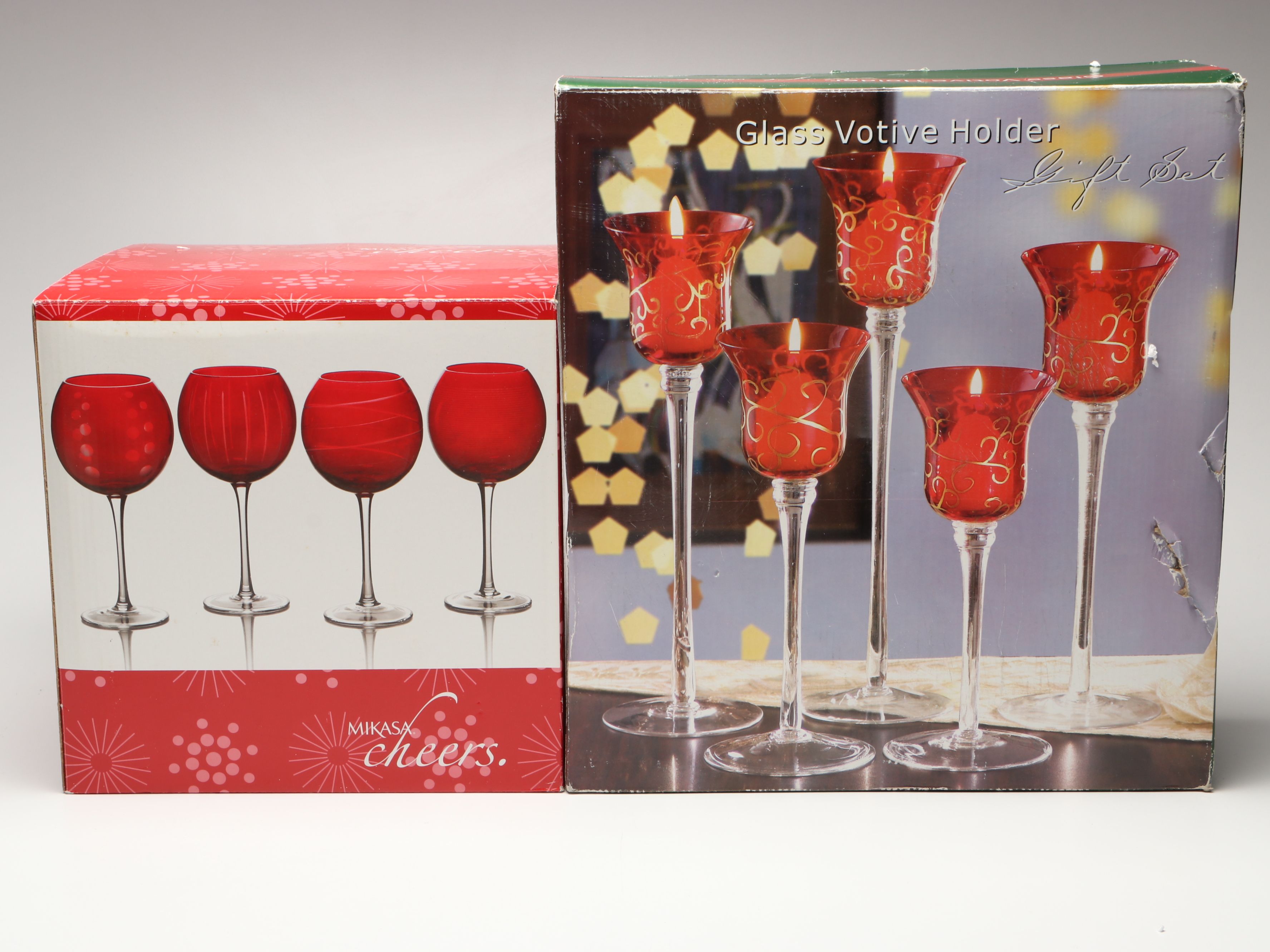 Mikasa "Cheers" Wine Glasses with More Holiday Serveware and Table Accessories