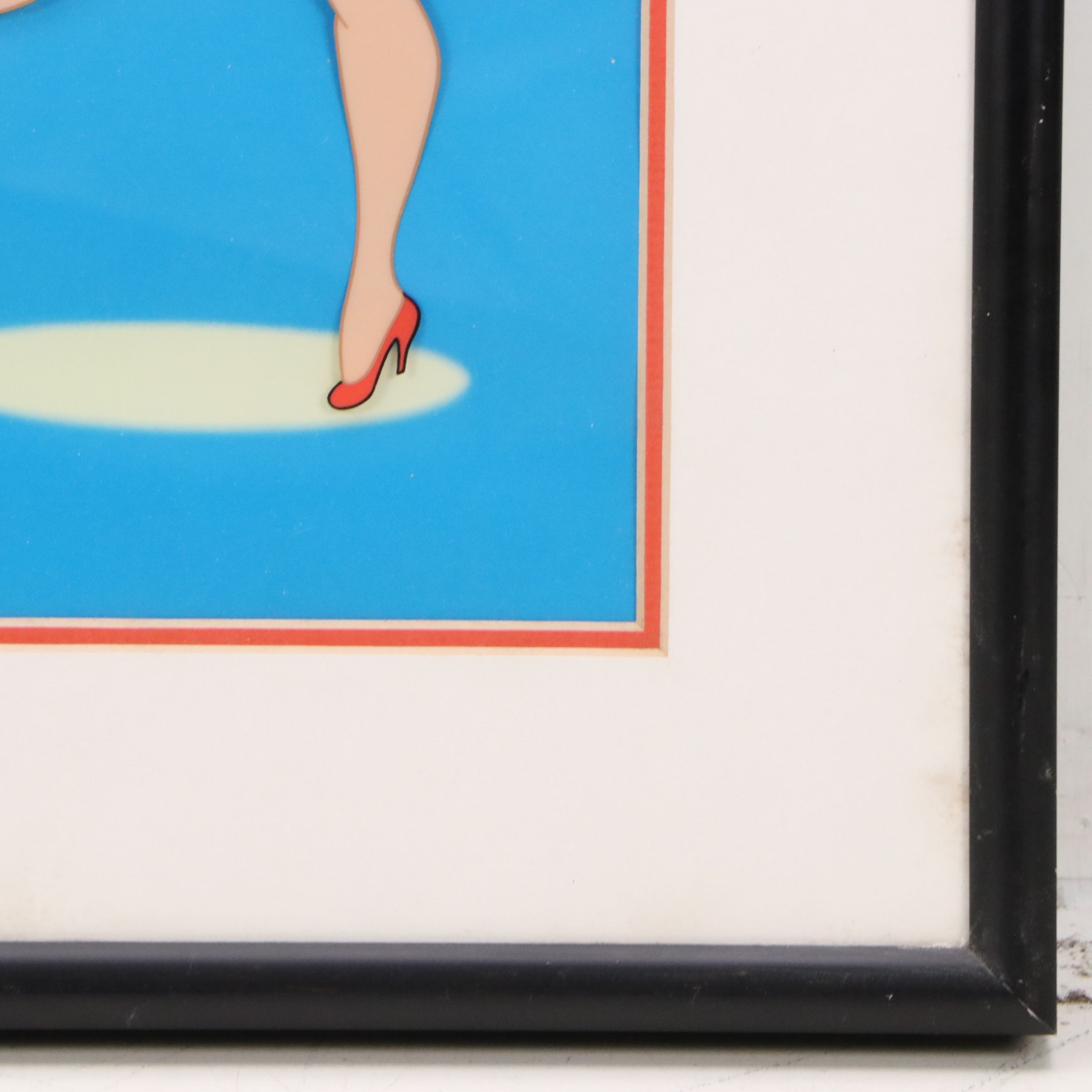 Hanna-Barbera Sericel "The Lady Known As Lou," Late 20th Century