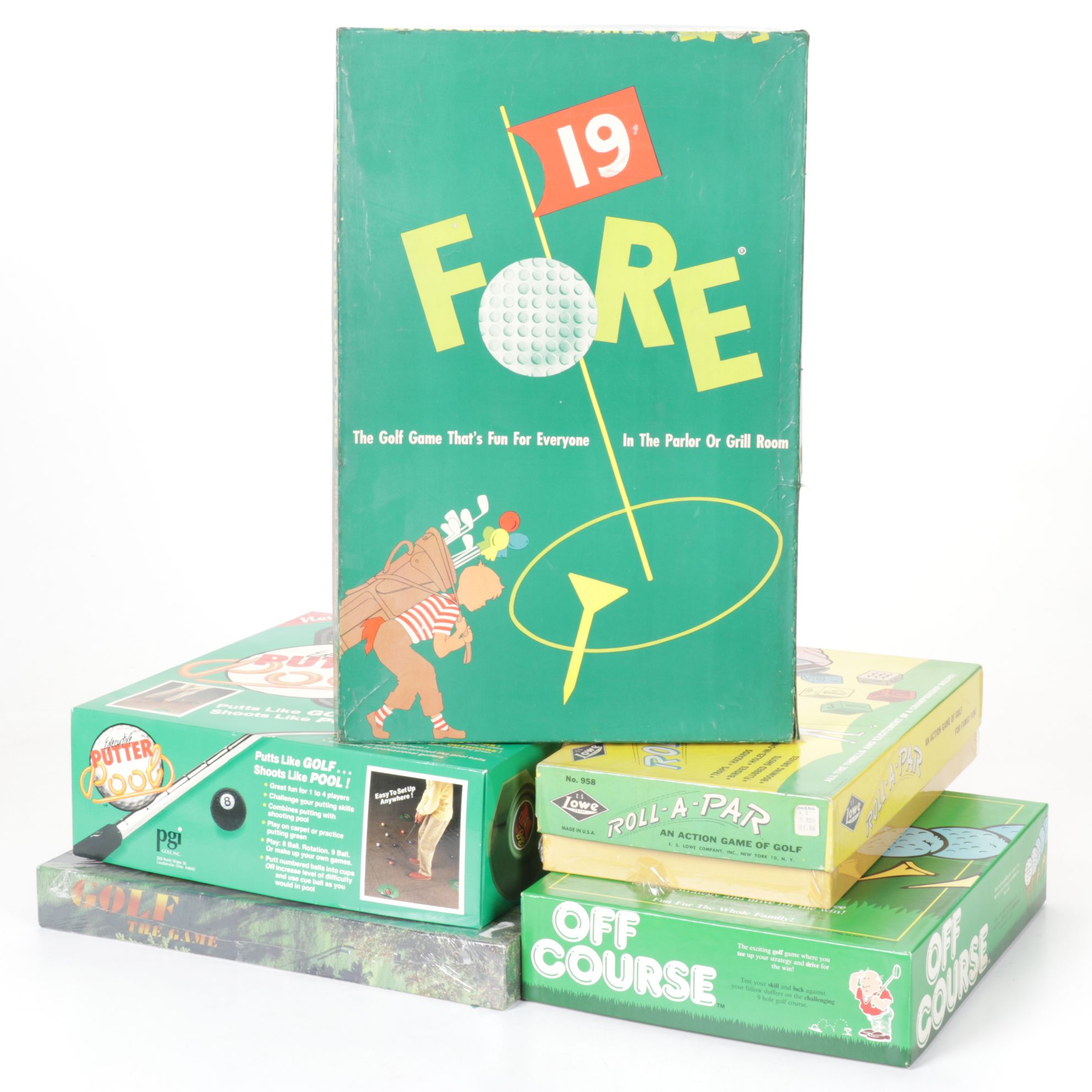 "Fore" and Four Other Golf Related Board Games