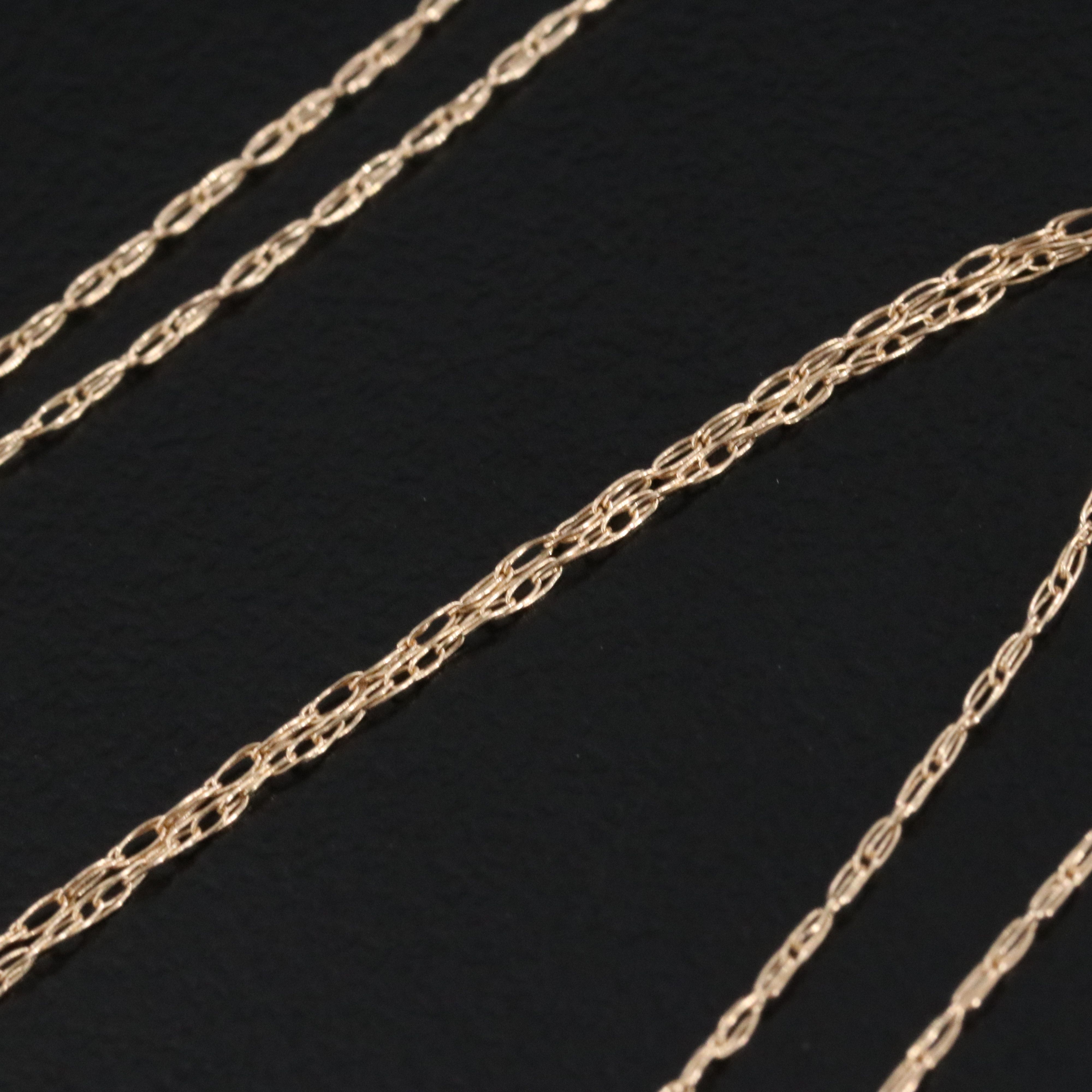 14K Singapore Chain Necklace