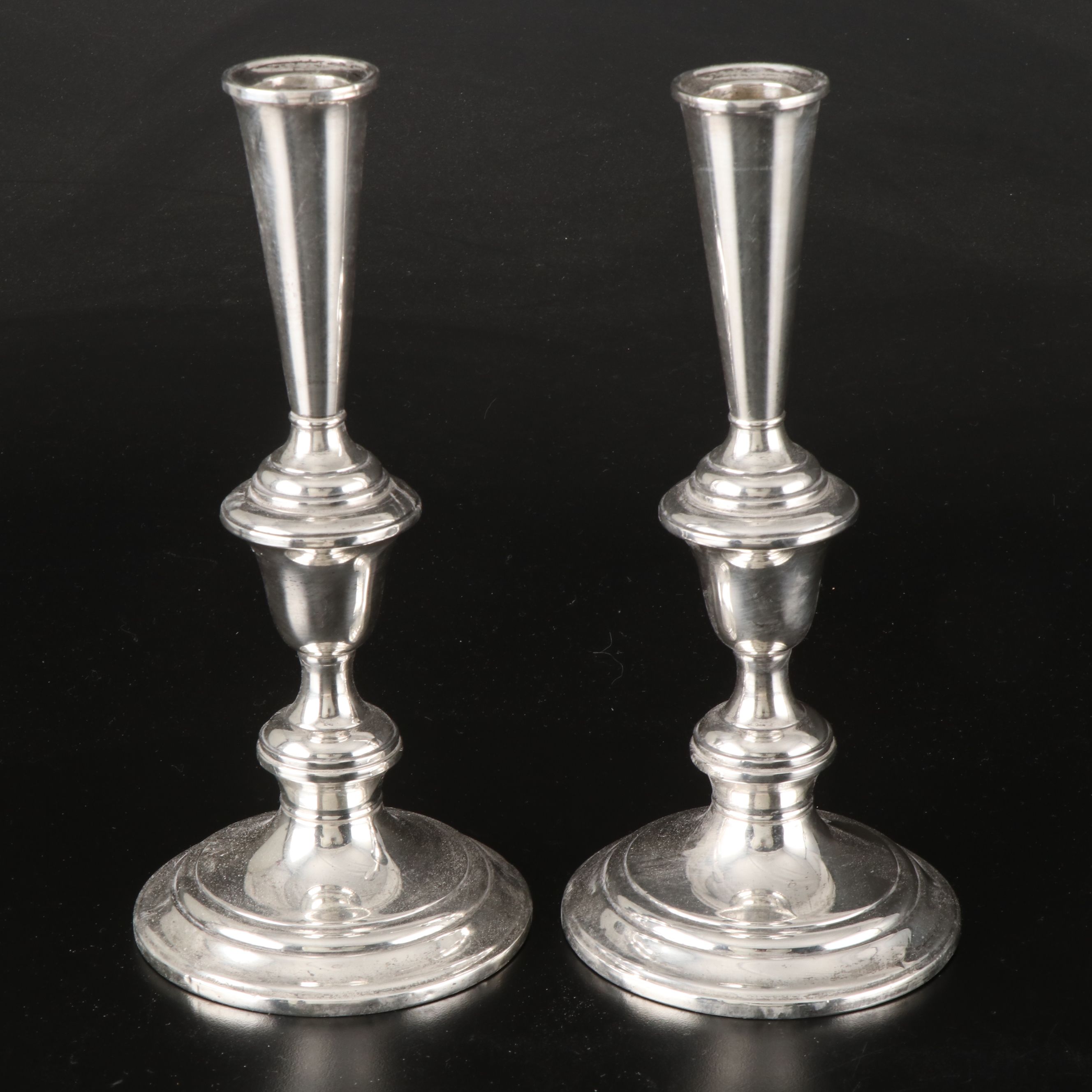 Gorham Sterling Weighted Candlestick Pair