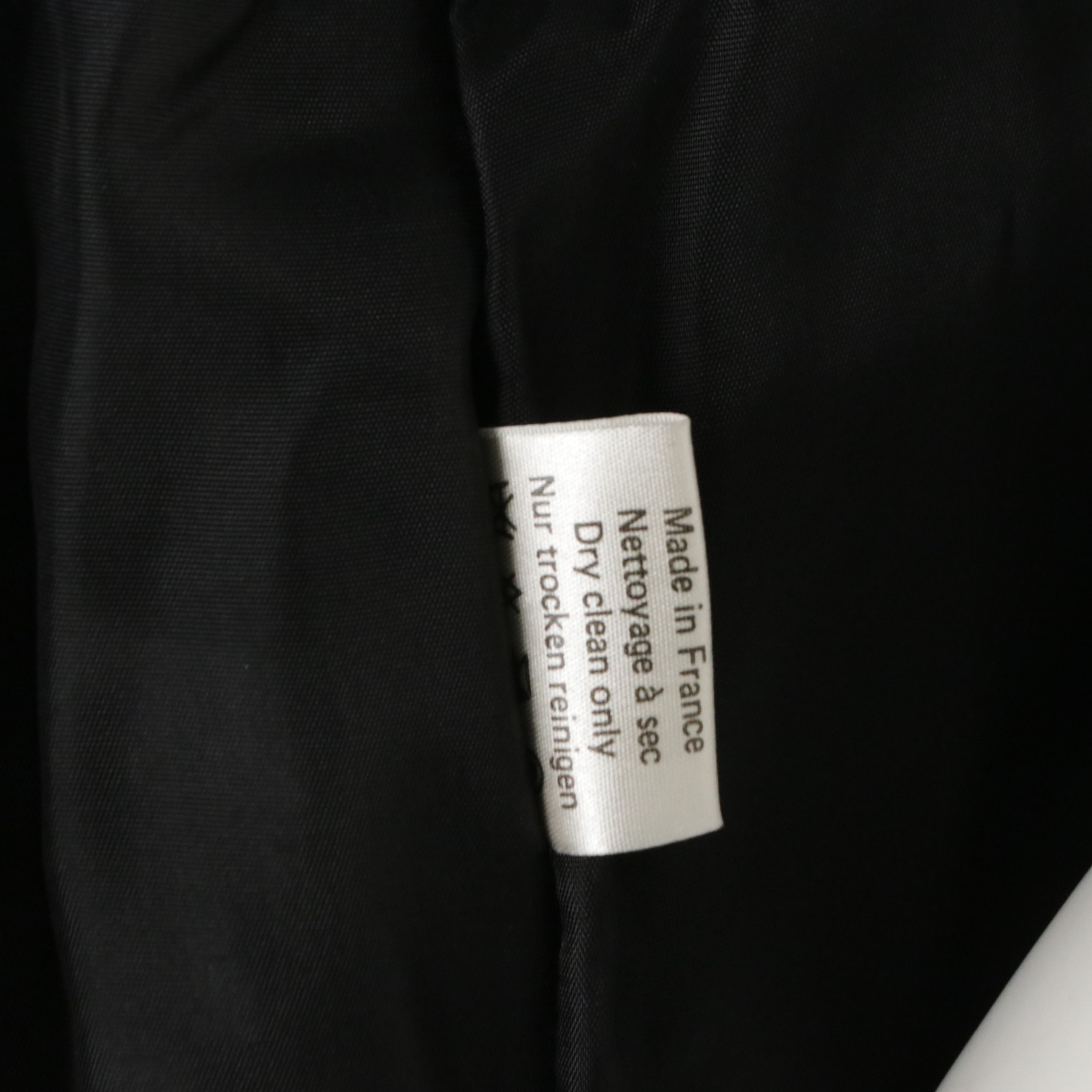 Sonia Rykiel Black Feather Open Front Mid-Length Jacket