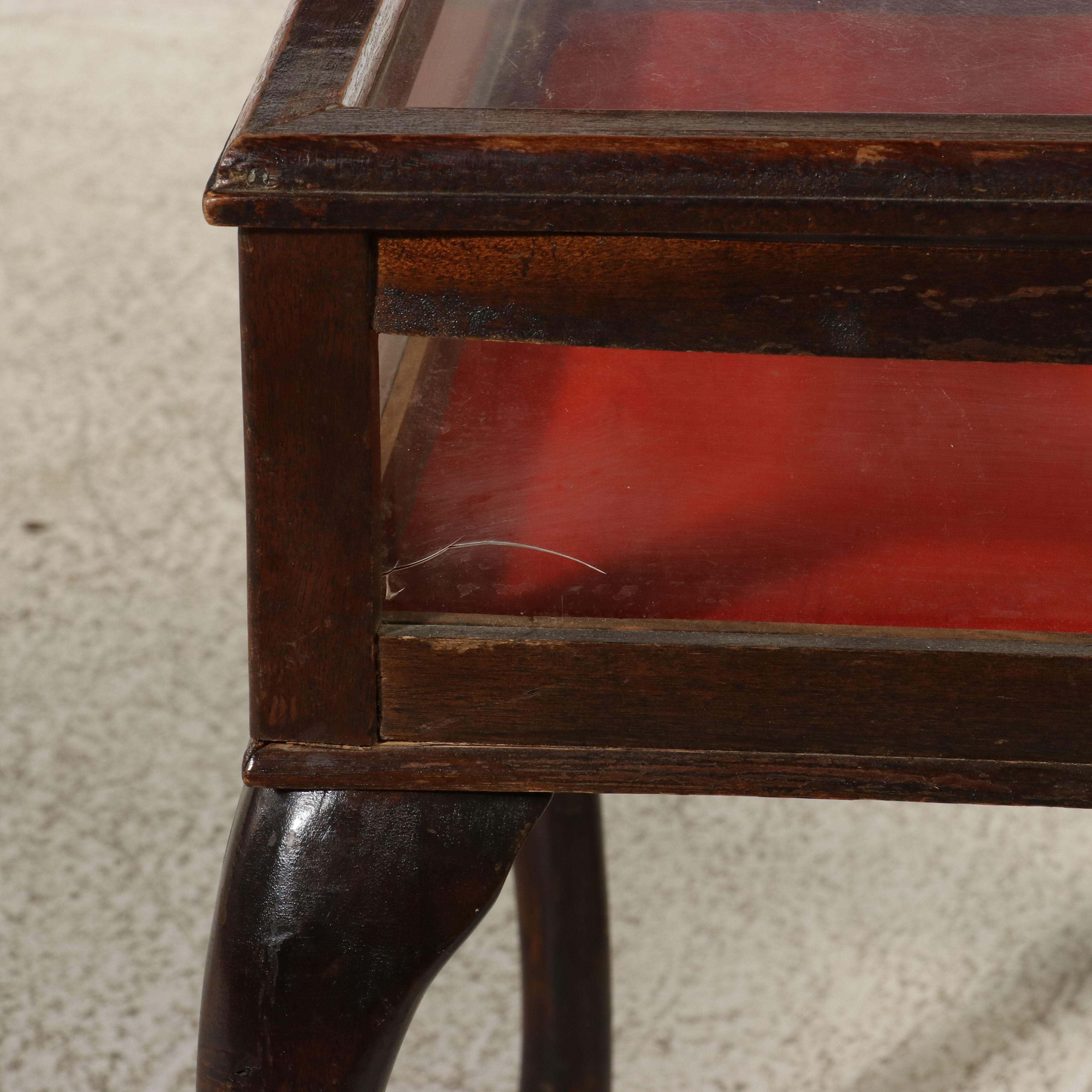 Pair of Queen Anne Style Mahogany Bijouterie Tables