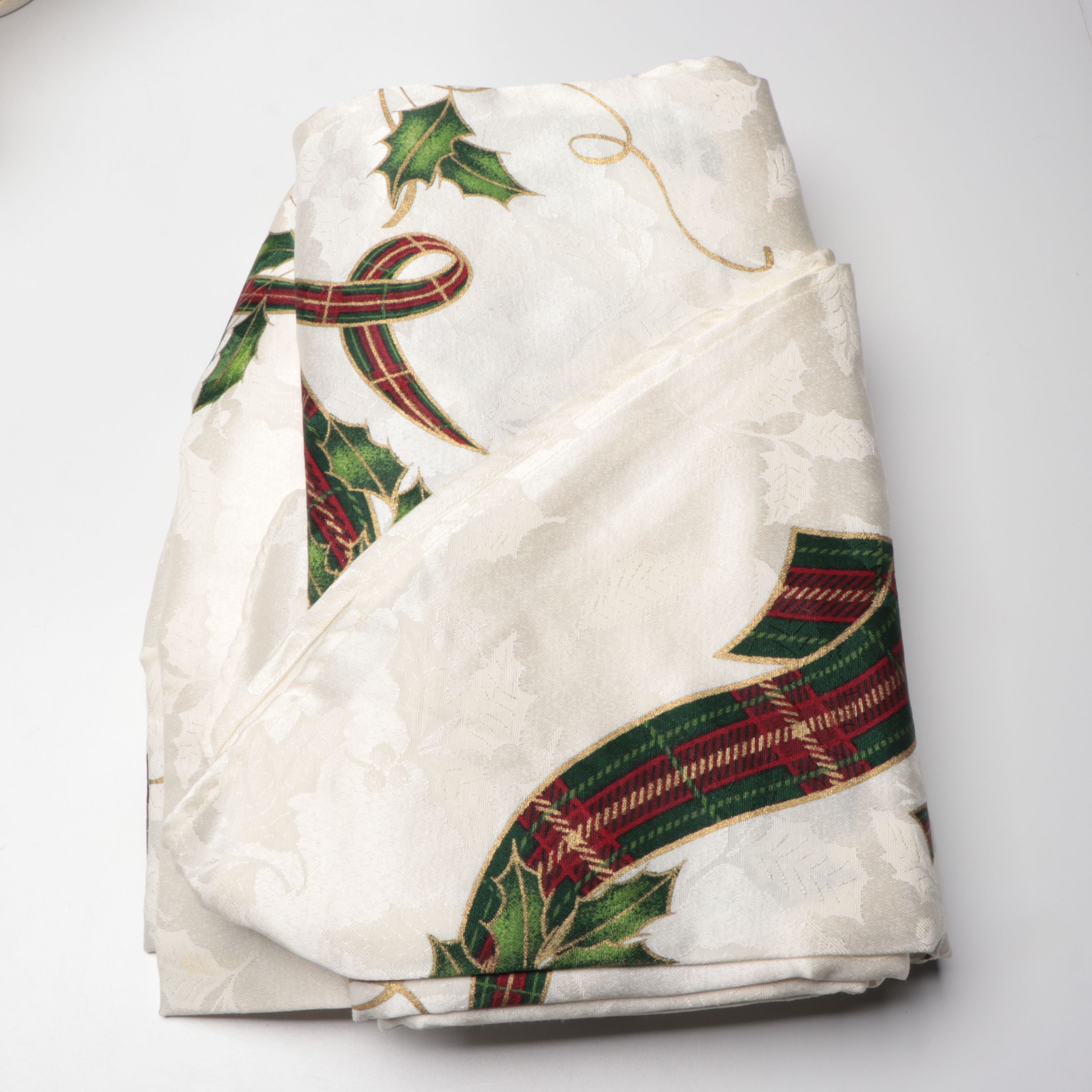 Lenox "Holiday Tartan" Candle Lamp, Dinnerware, and More Table Accessories