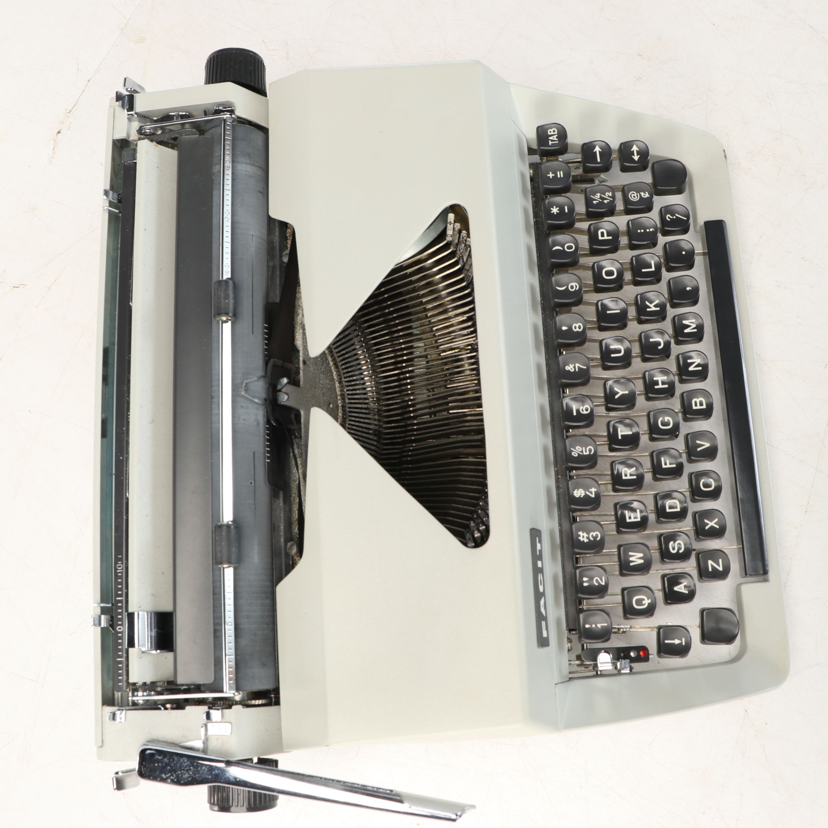 Facit TP2 Portable Typewriter in Case