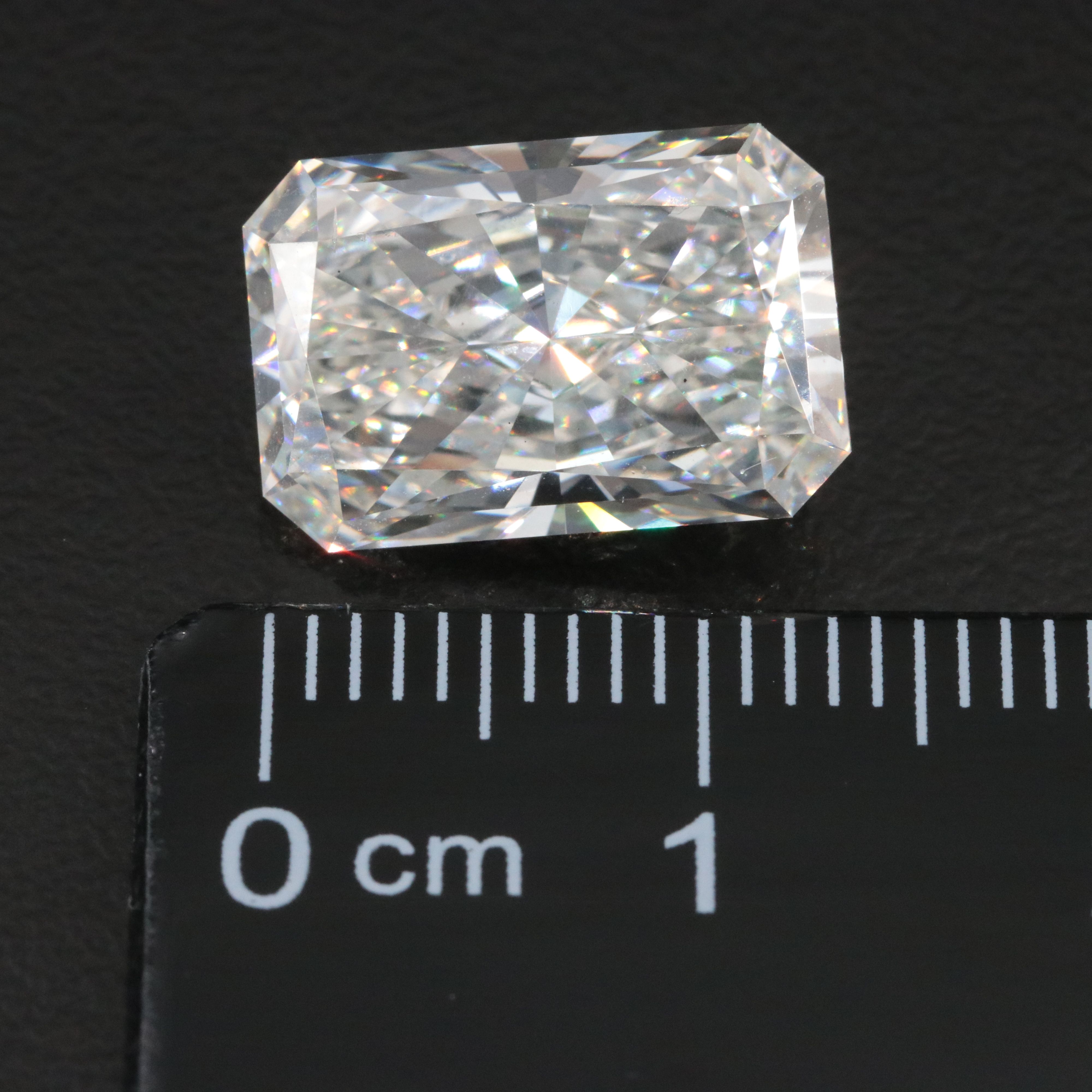 Loose 6.46 CT Lab Grown Diamond with IGI Report