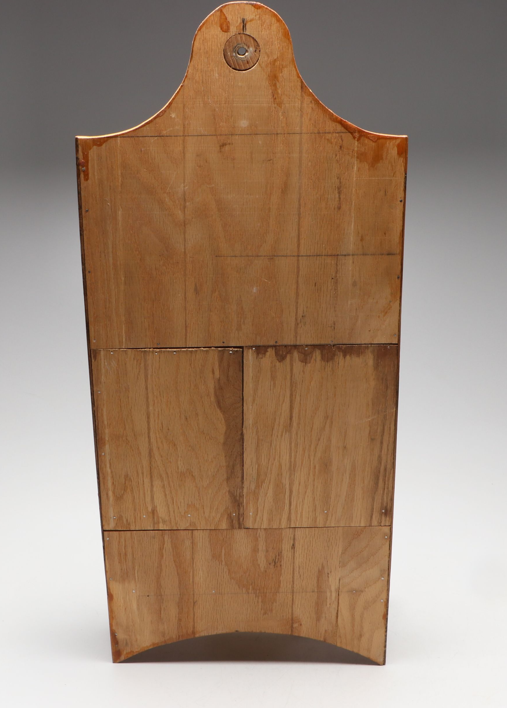 Wall-Mounted Pine Apothecary Cabinet