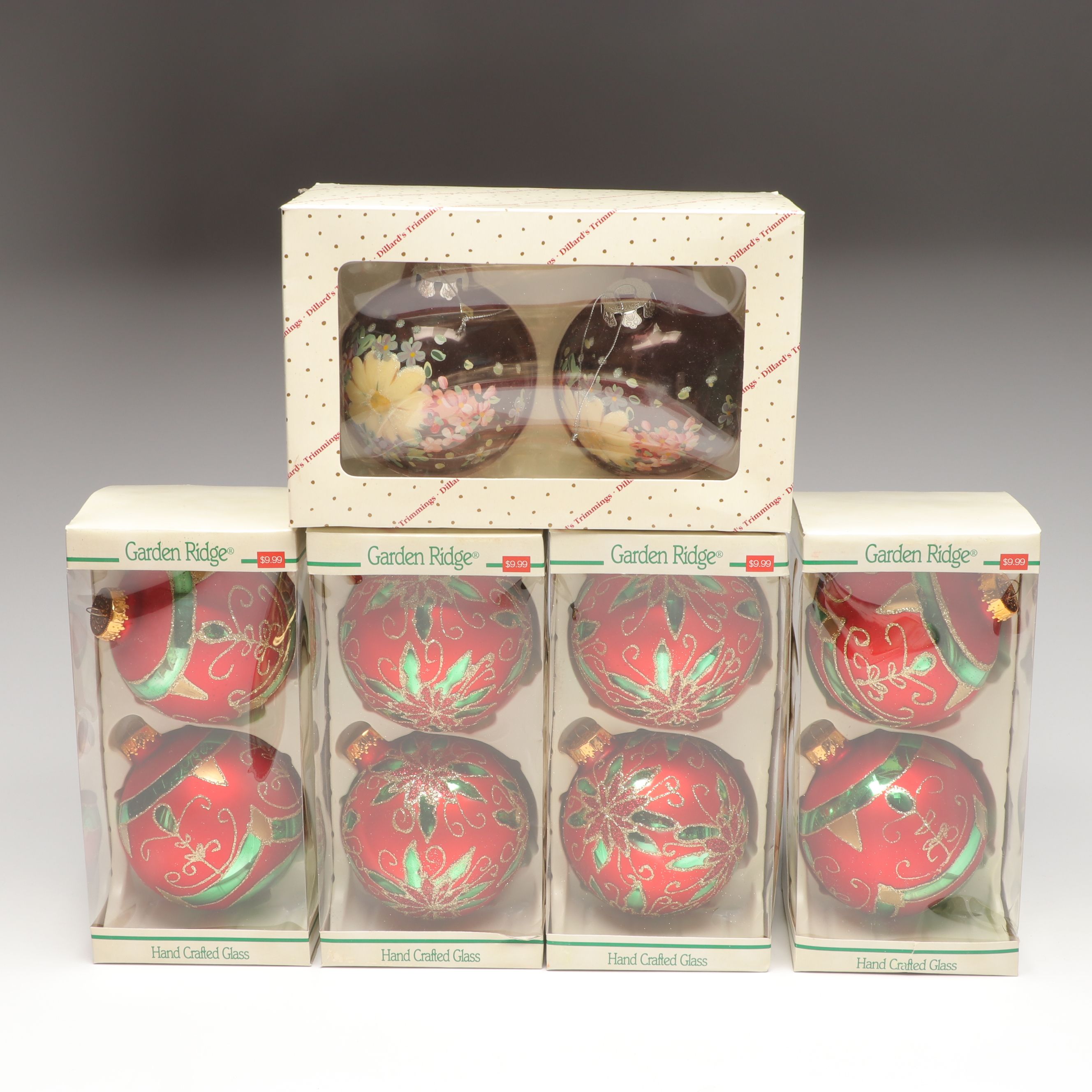 Szklo-Dekor Handmade Glass Christmas Ornaments with More