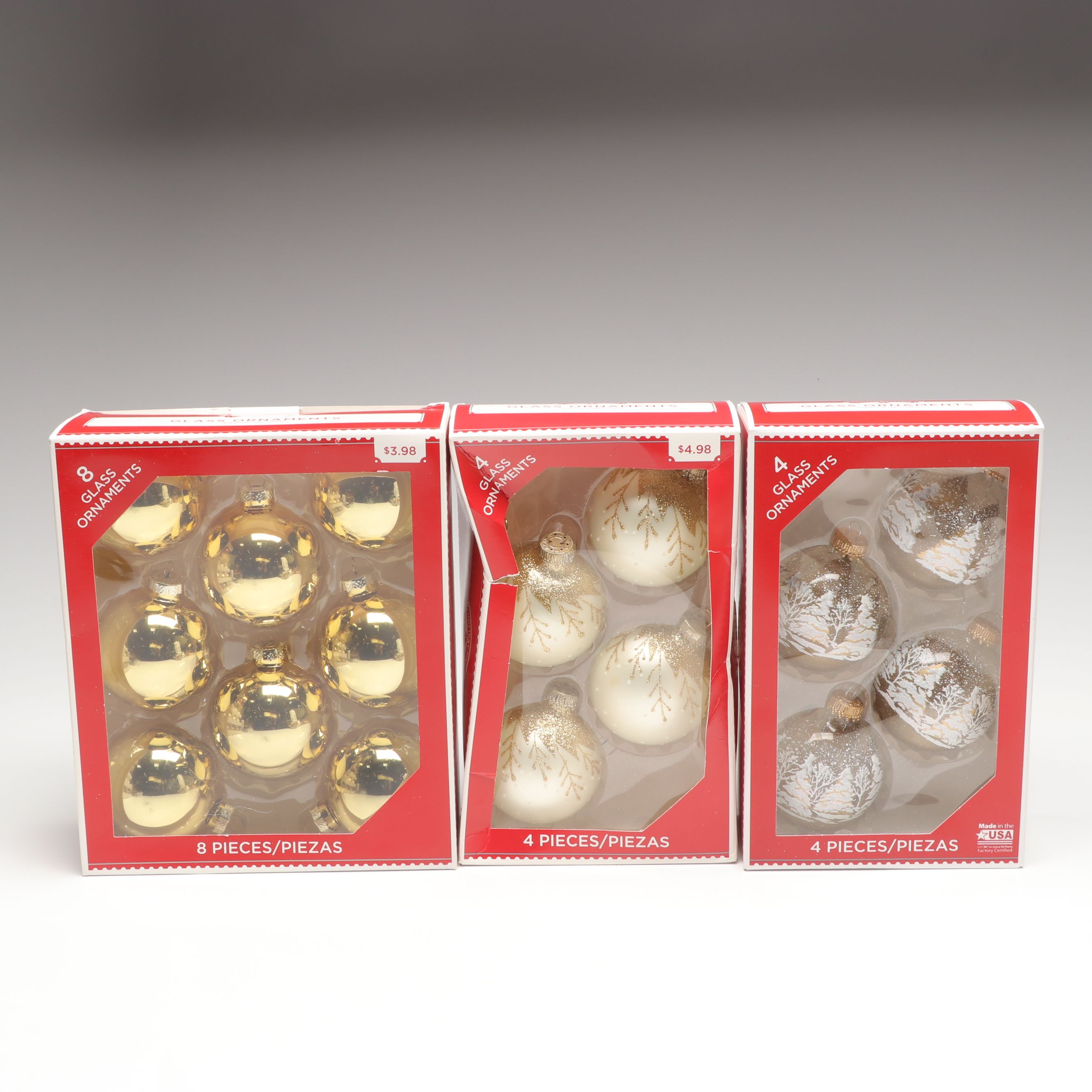 Szklo-Dekor Handmade Glass Christmas Ornaments with More