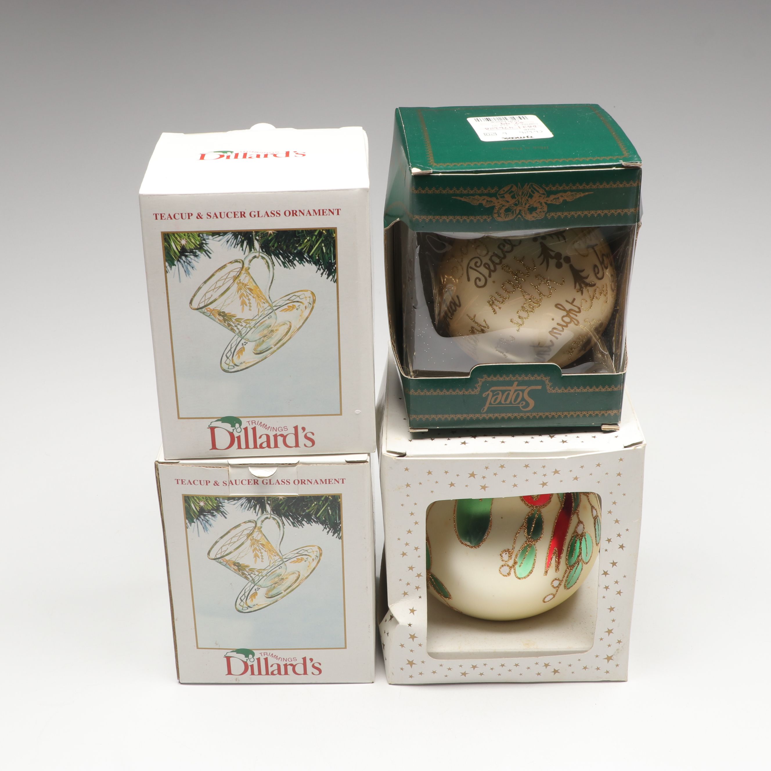 Szklo-Dekor Handmade Glass Christmas Ornaments with More