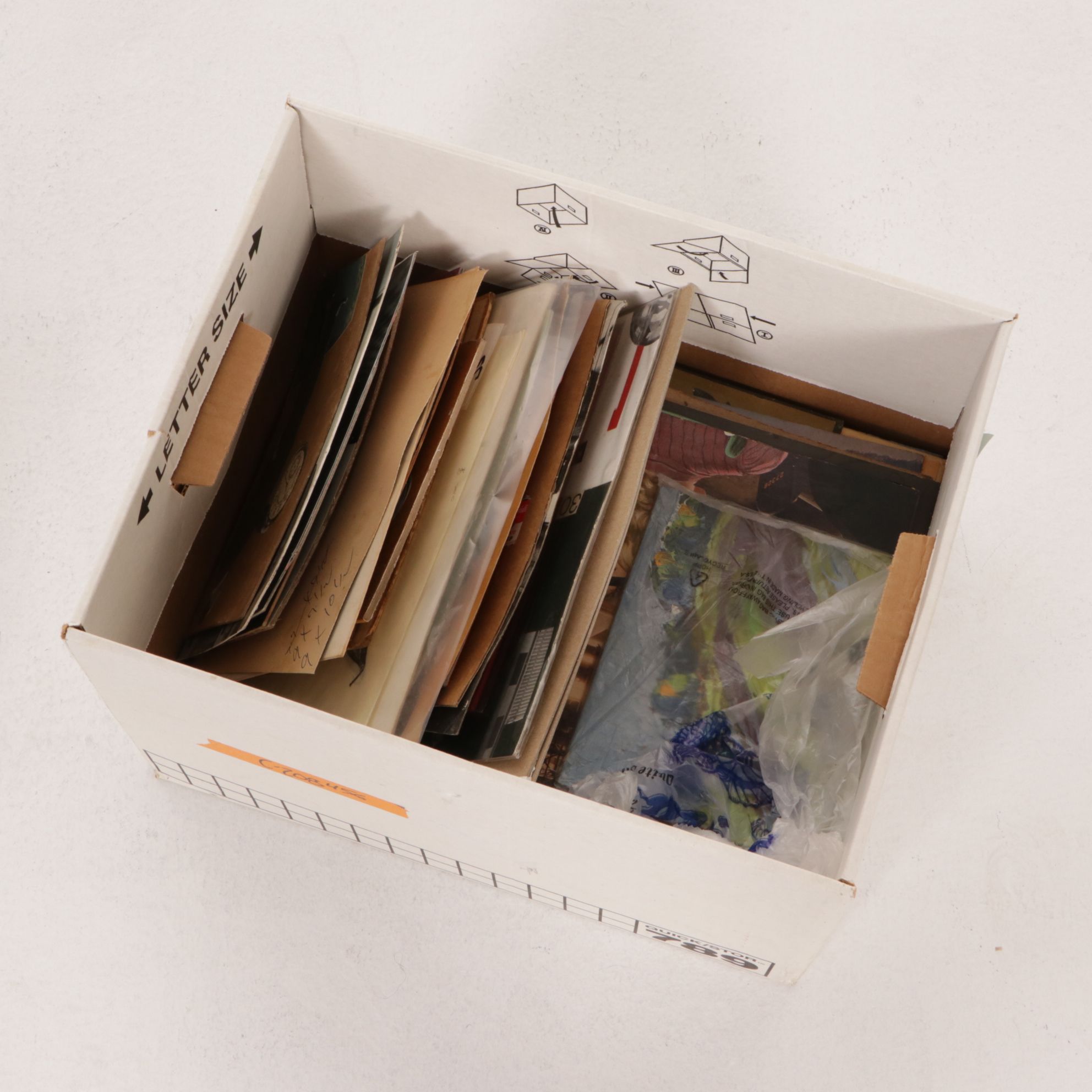 Collection of Abstract Folk and Pop Art Style Collages, Mid - Late 20th Century