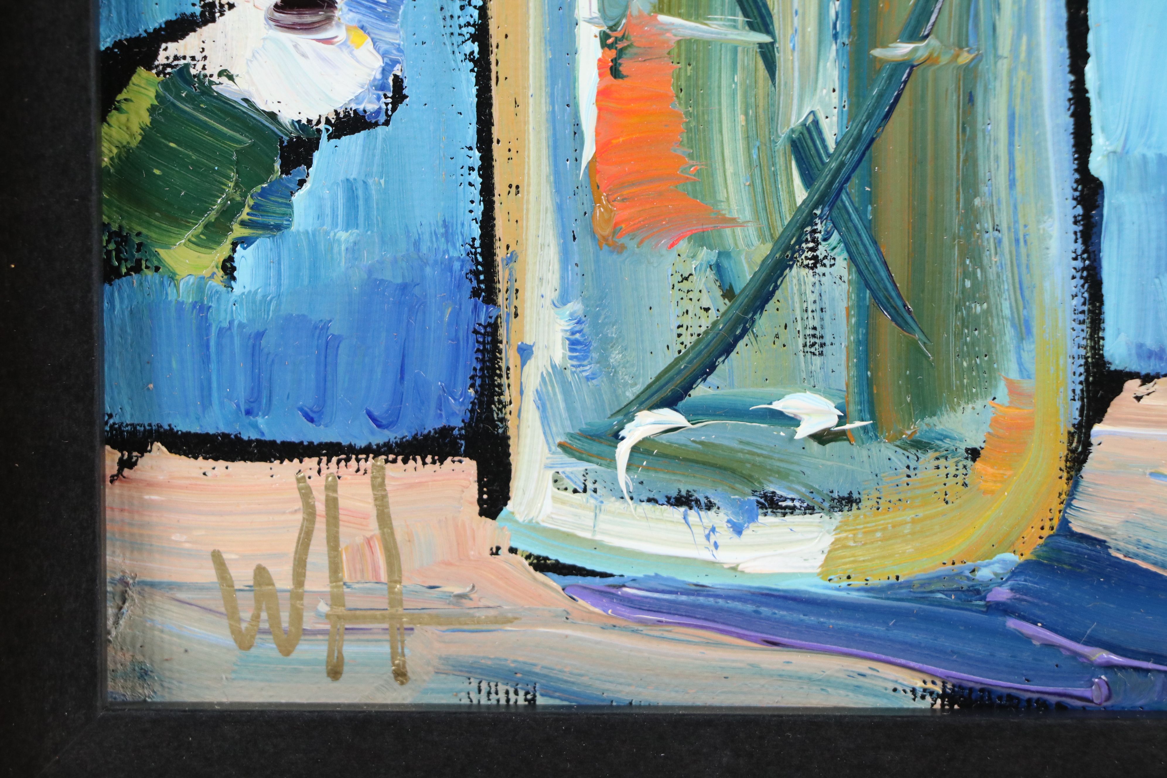 William Hawkins Floral Still Life Oil Painting, 21st Century