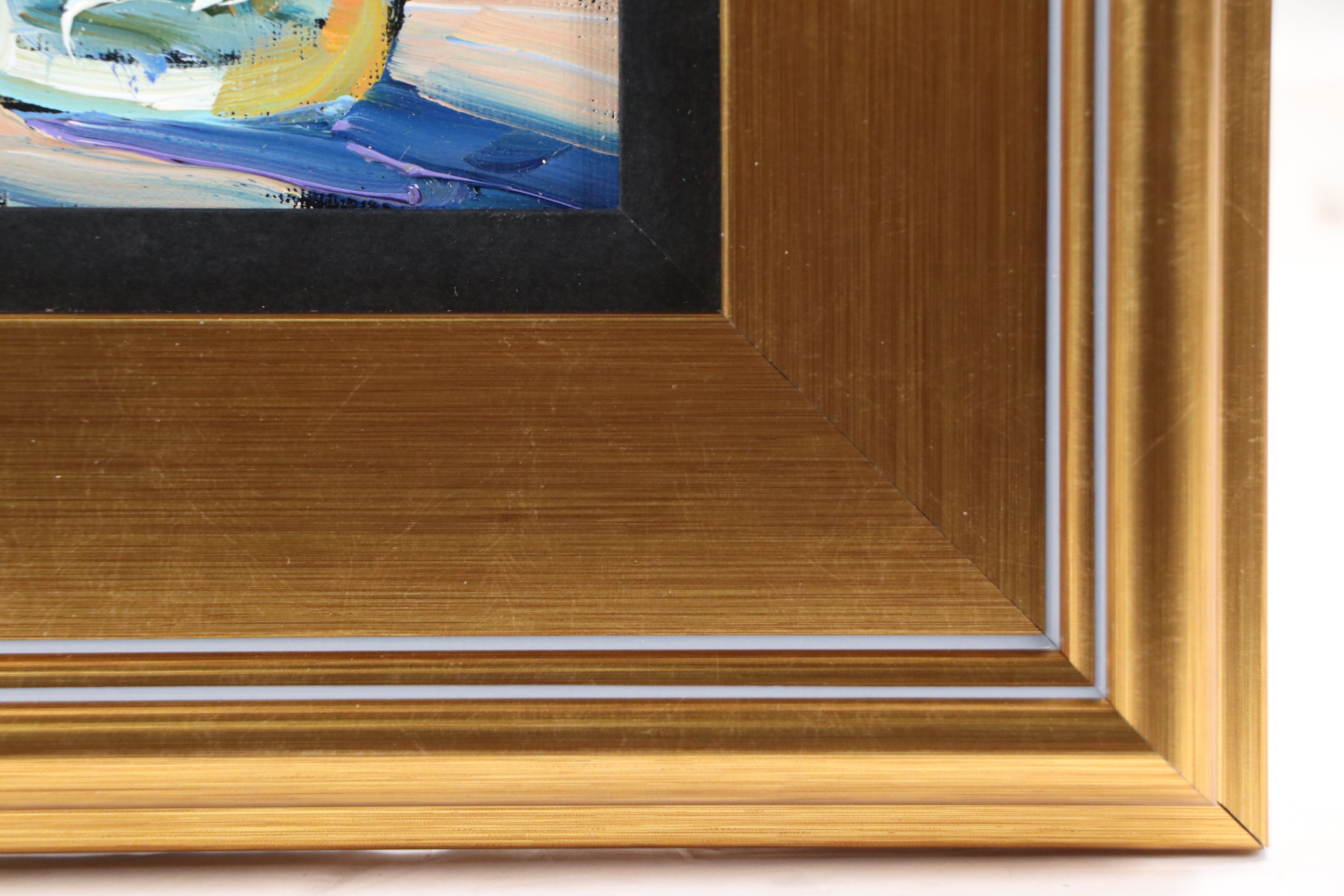 William Hawkins Floral Still Life Oil Painting, 21st Century