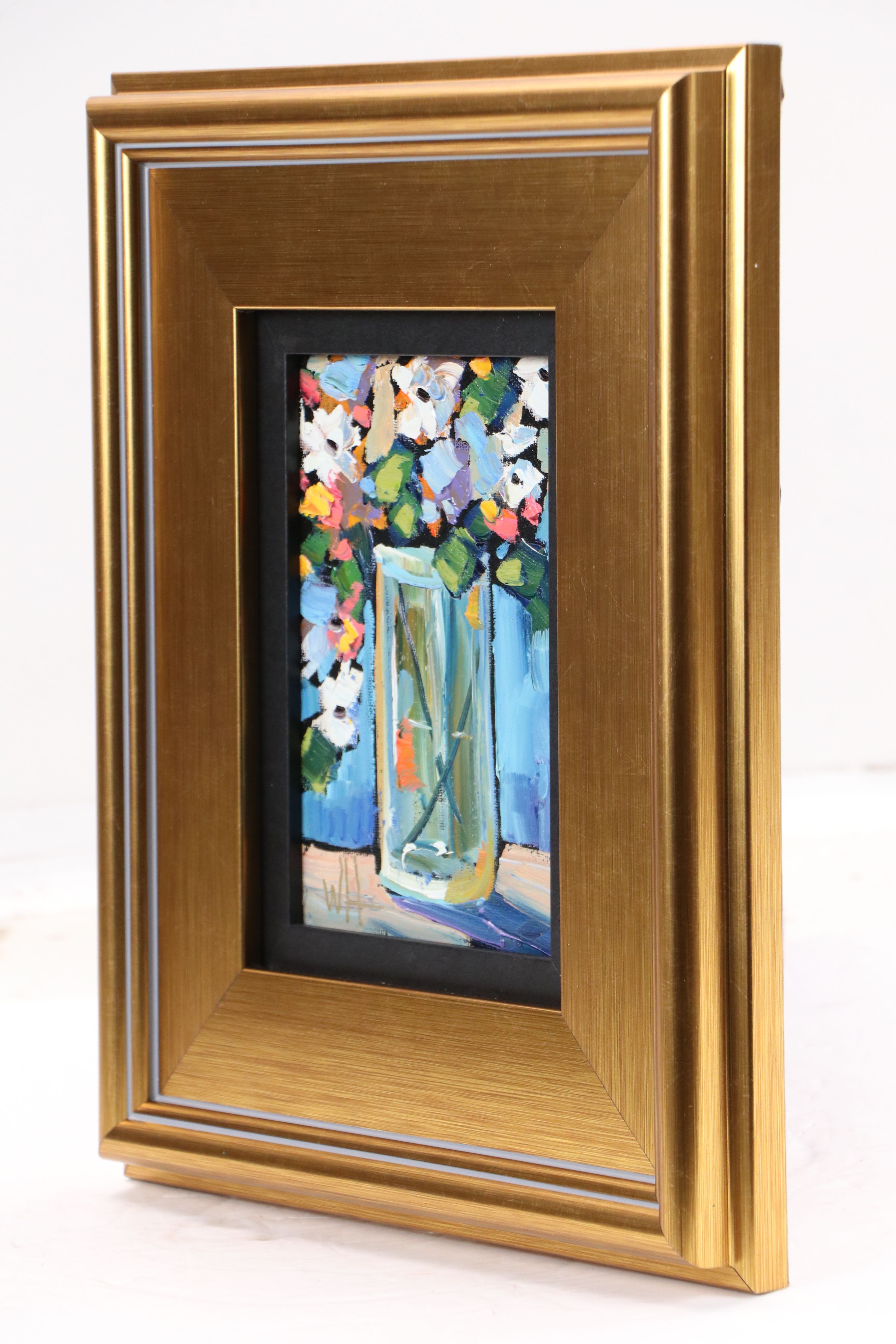 William Hawkins Floral Still Life Oil Painting, 21st Century