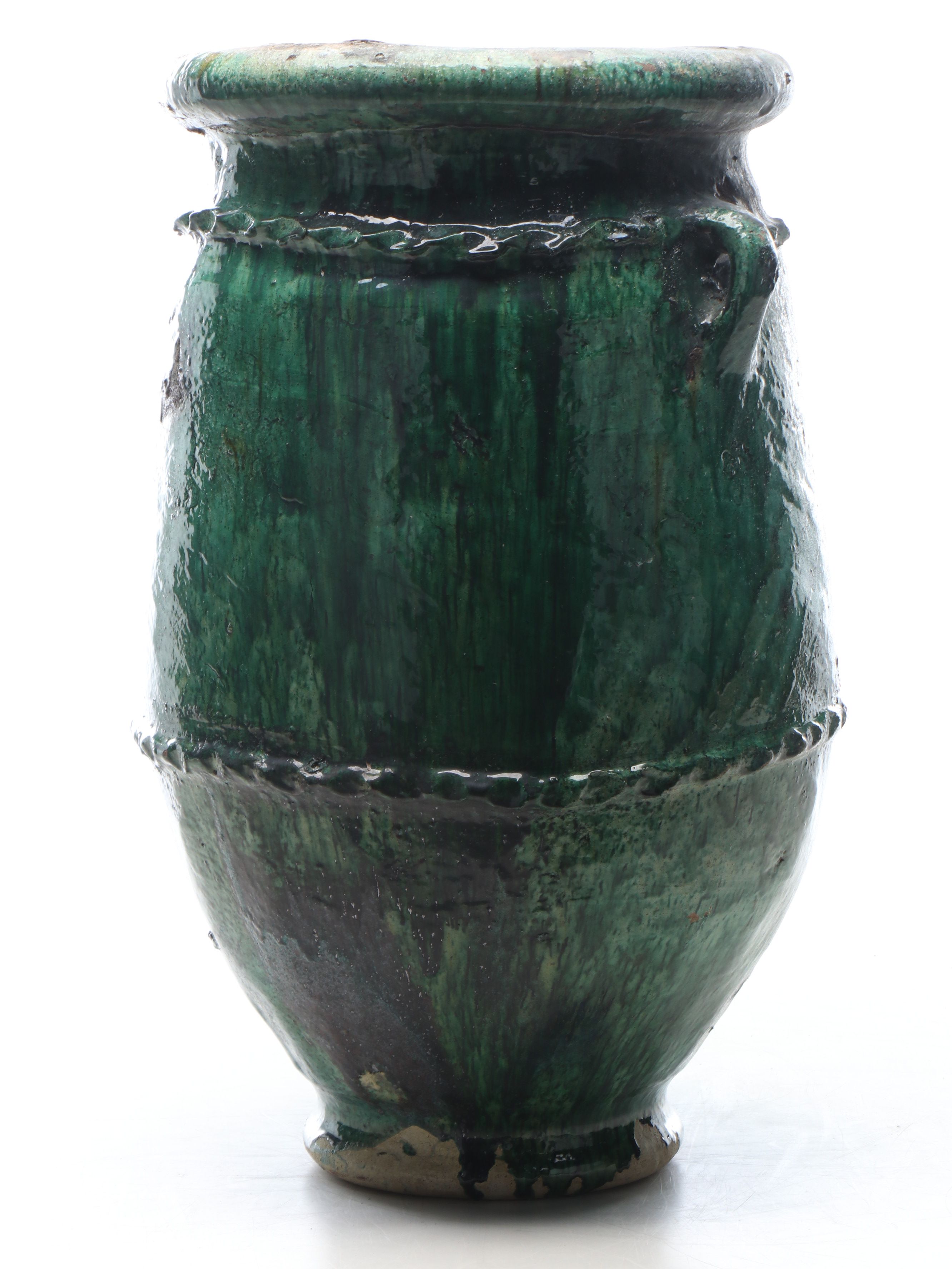 Moroccan Style Drip Glaze Ceramic Planter