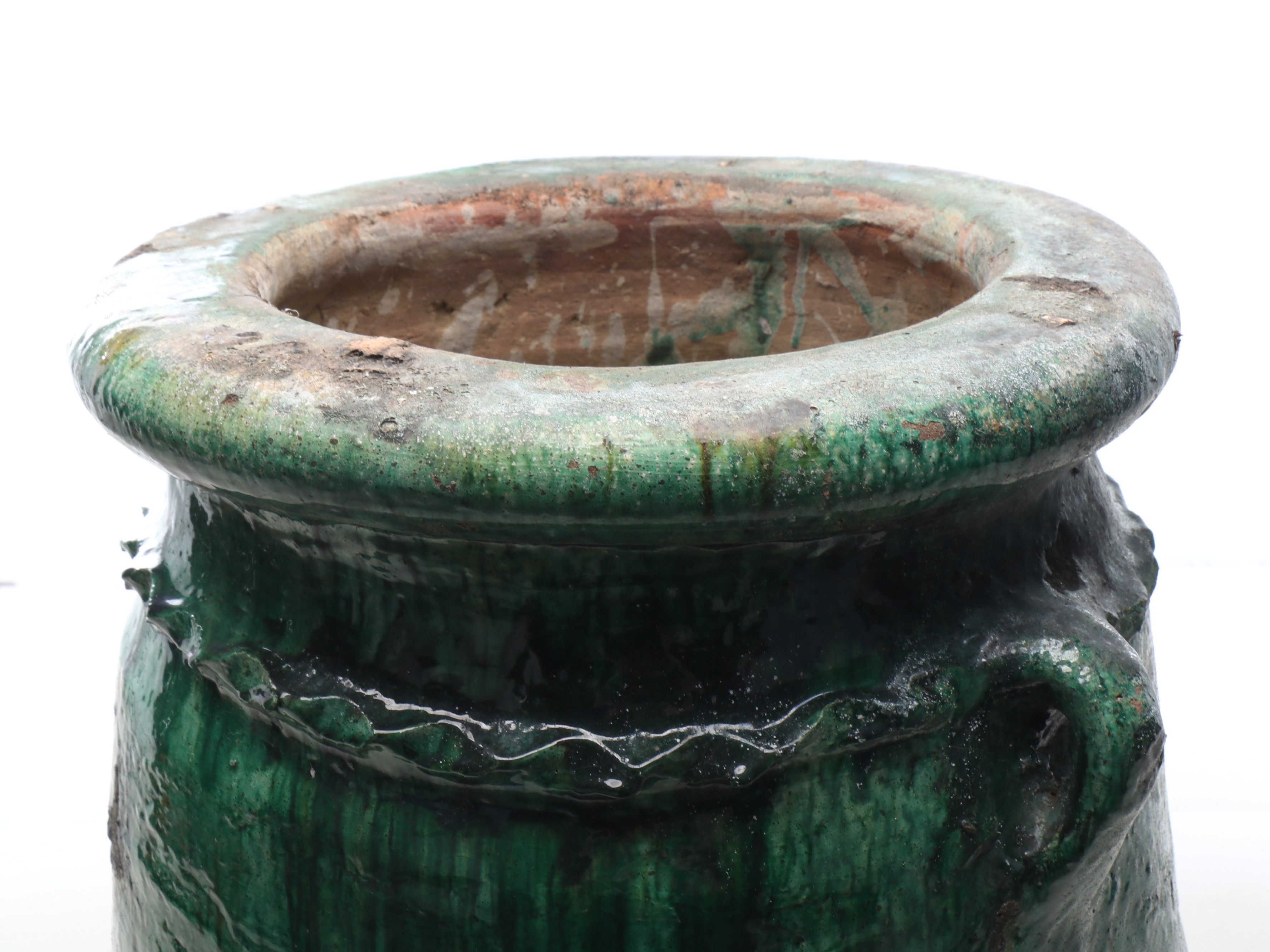 Moroccan Style Drip Glaze Ceramic Planter