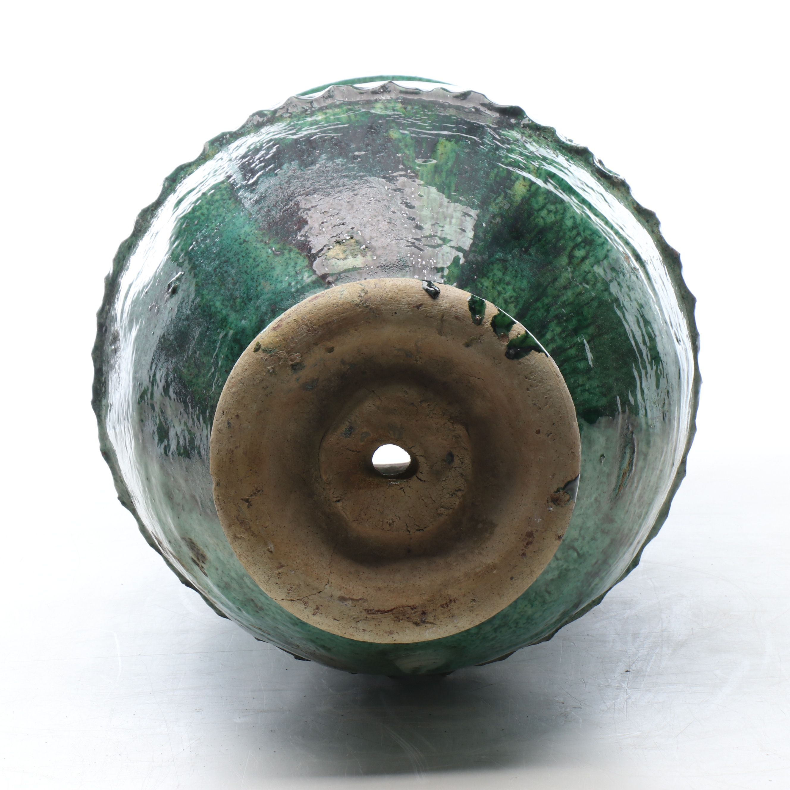 Moroccan Style Drip Glaze Ceramic Planter