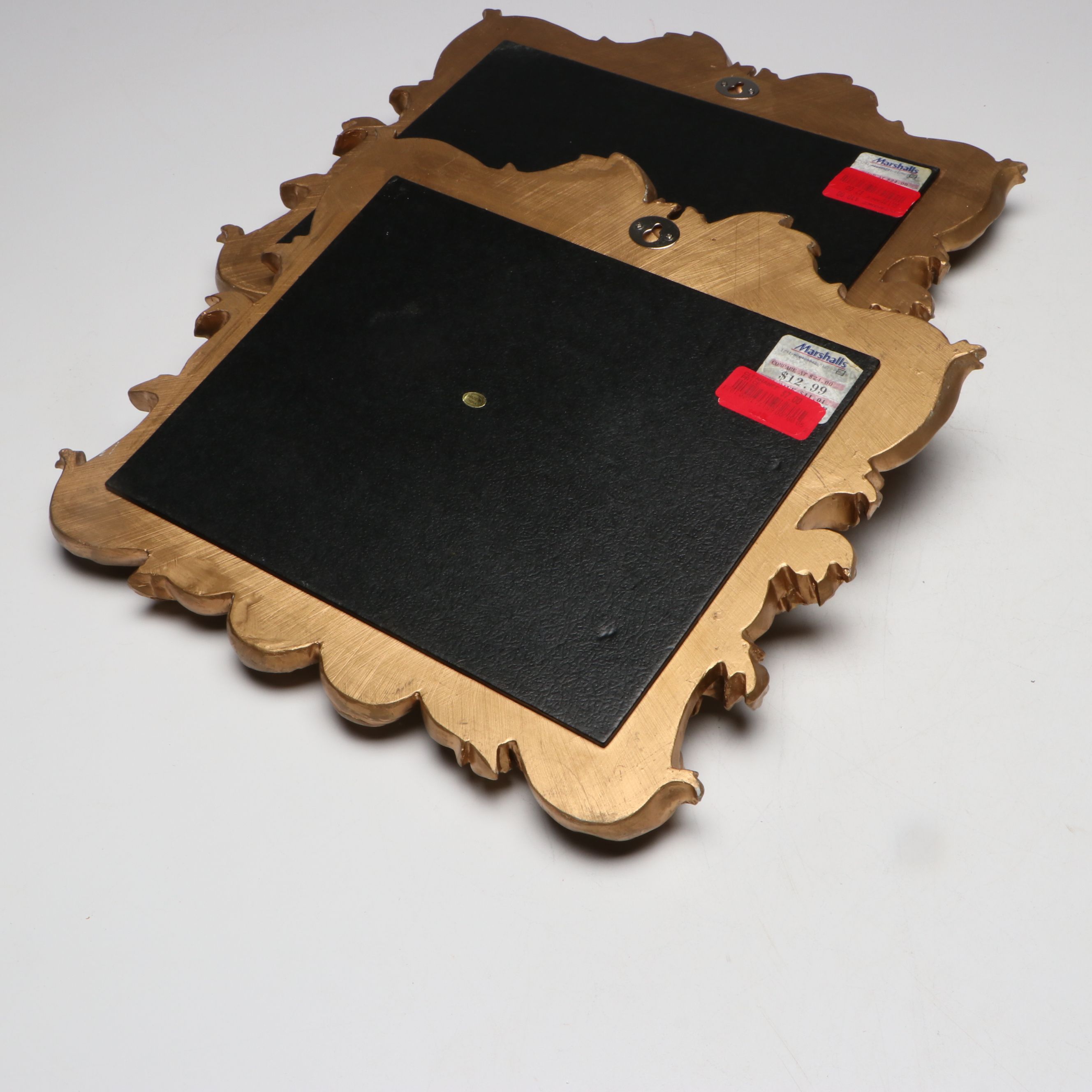 Victorian Style Brass Candle Wall Sconces with Other Wood and Ceramic Wall Décor