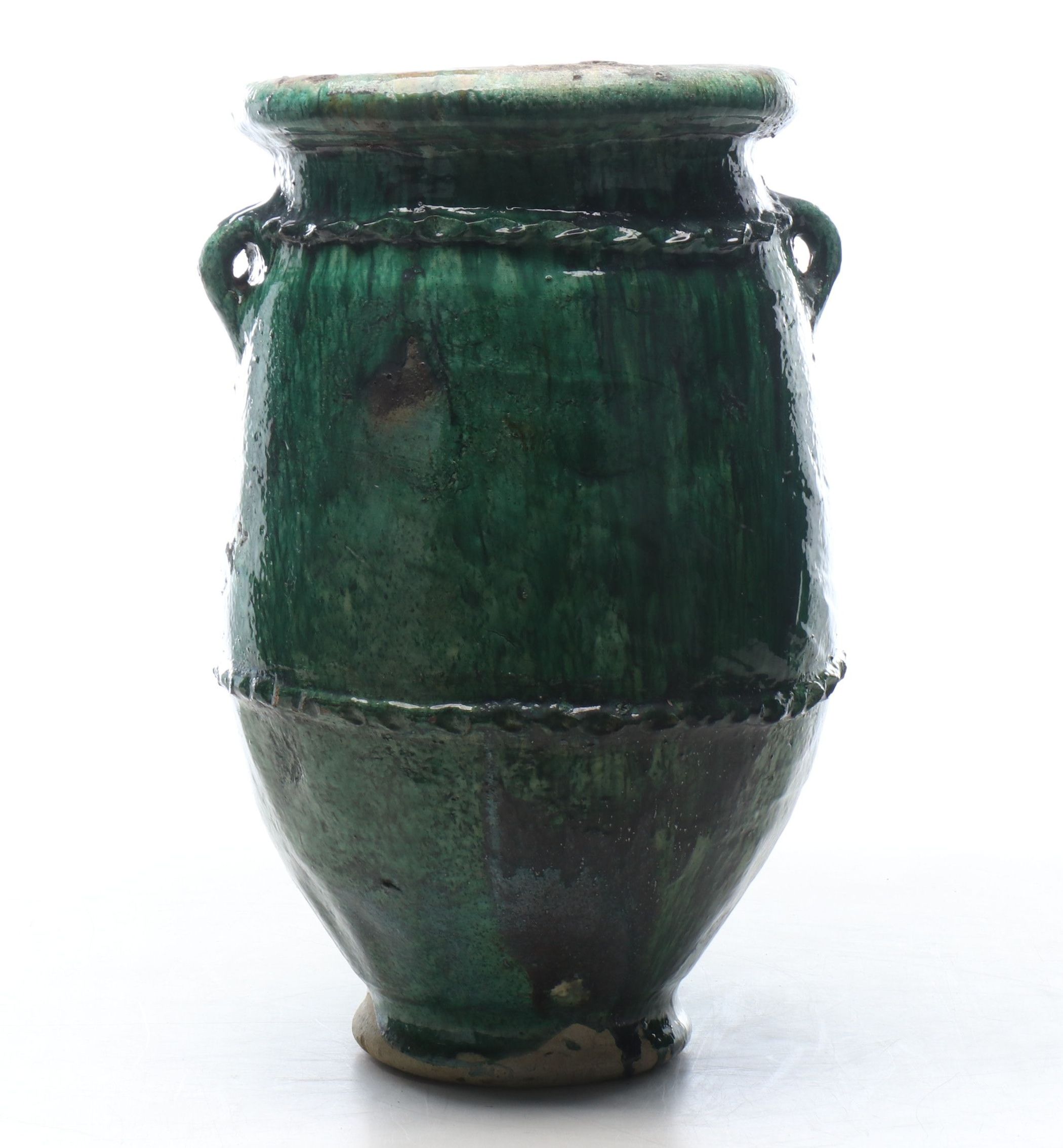 Moroccan Style Drip Glaze Ceramic Planter