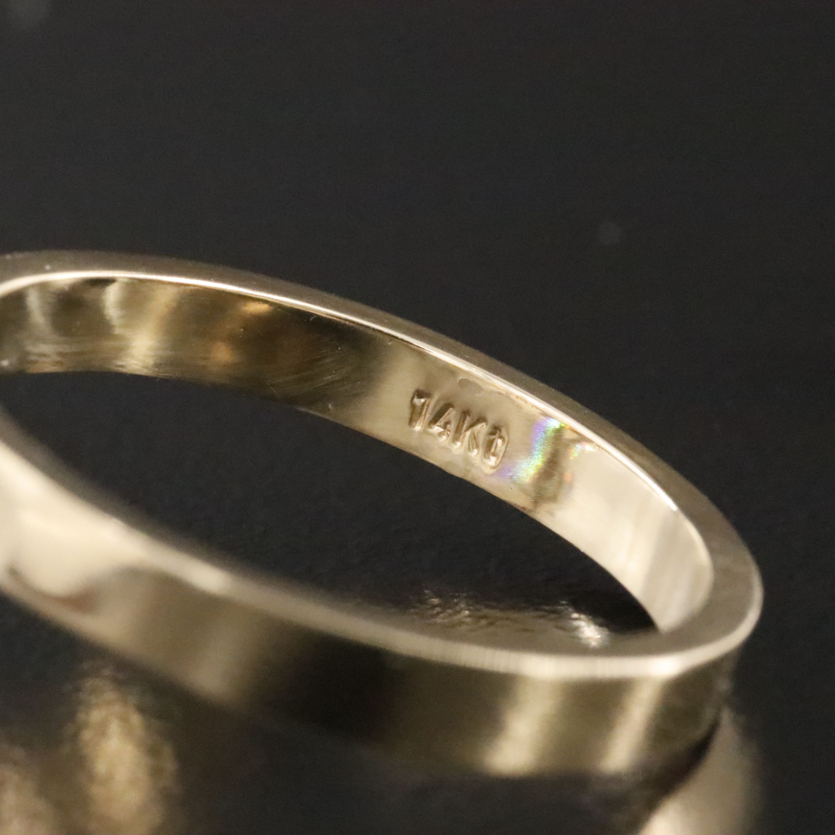 14K 5.05 CT Lab Grown Diamond Solitaire Ring with IGI Report