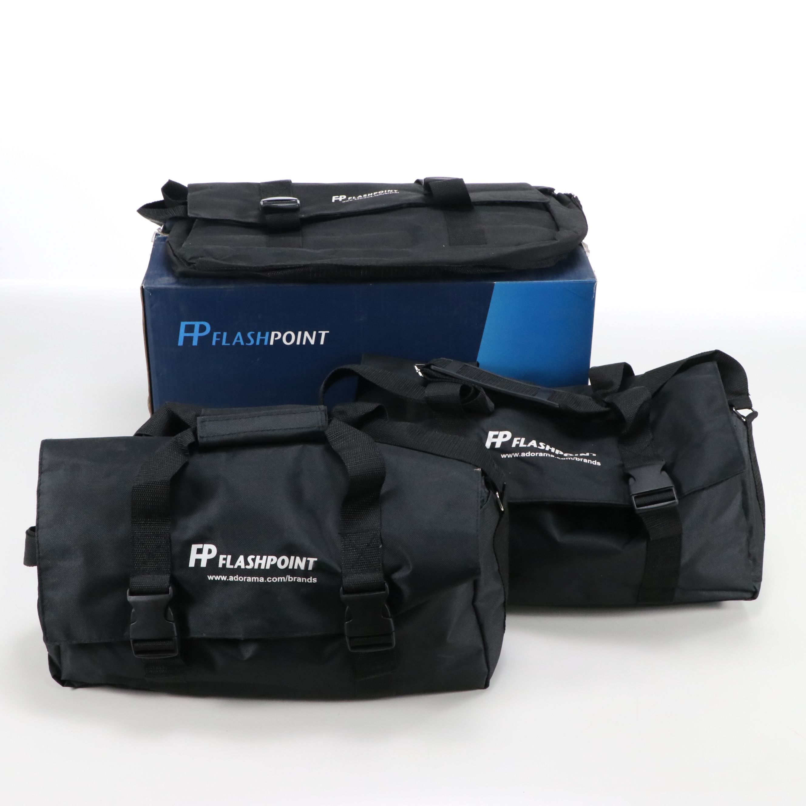 Three Flashpoint Photography Monolights