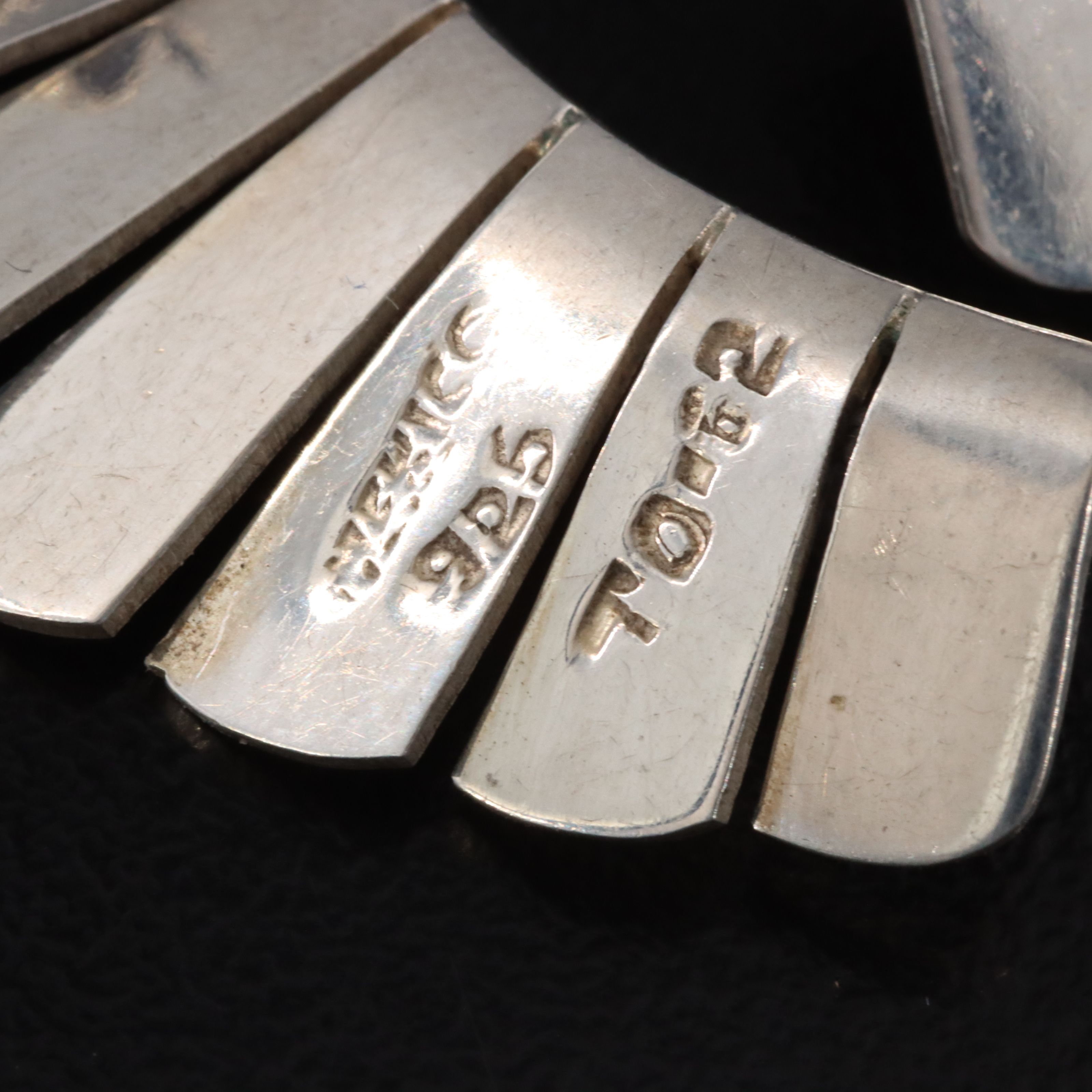 Mexican Sterling Wing Earrings