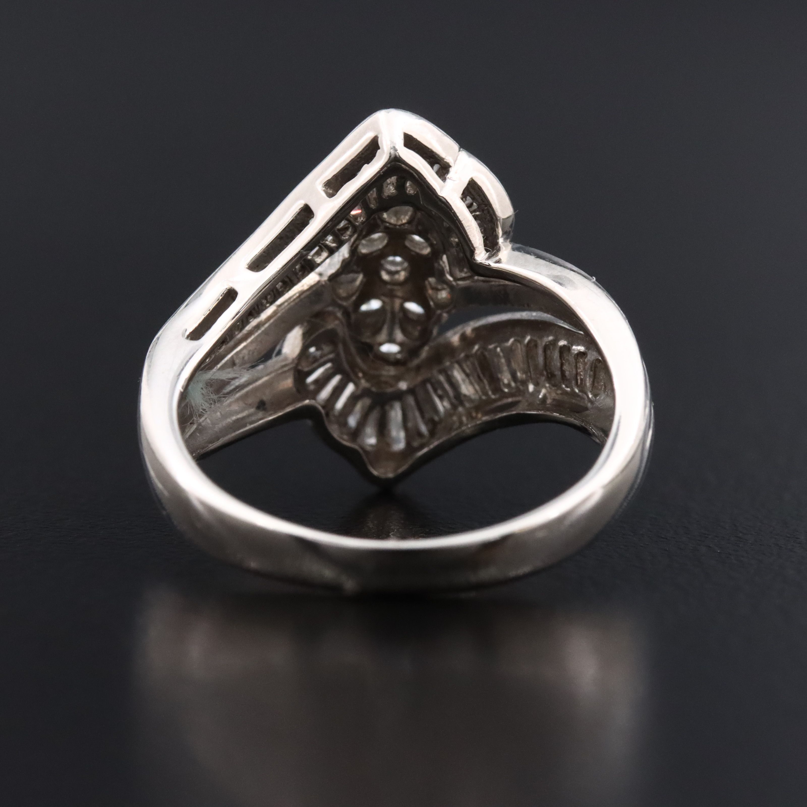 Platinum 1.05 CTW Diamond Ring