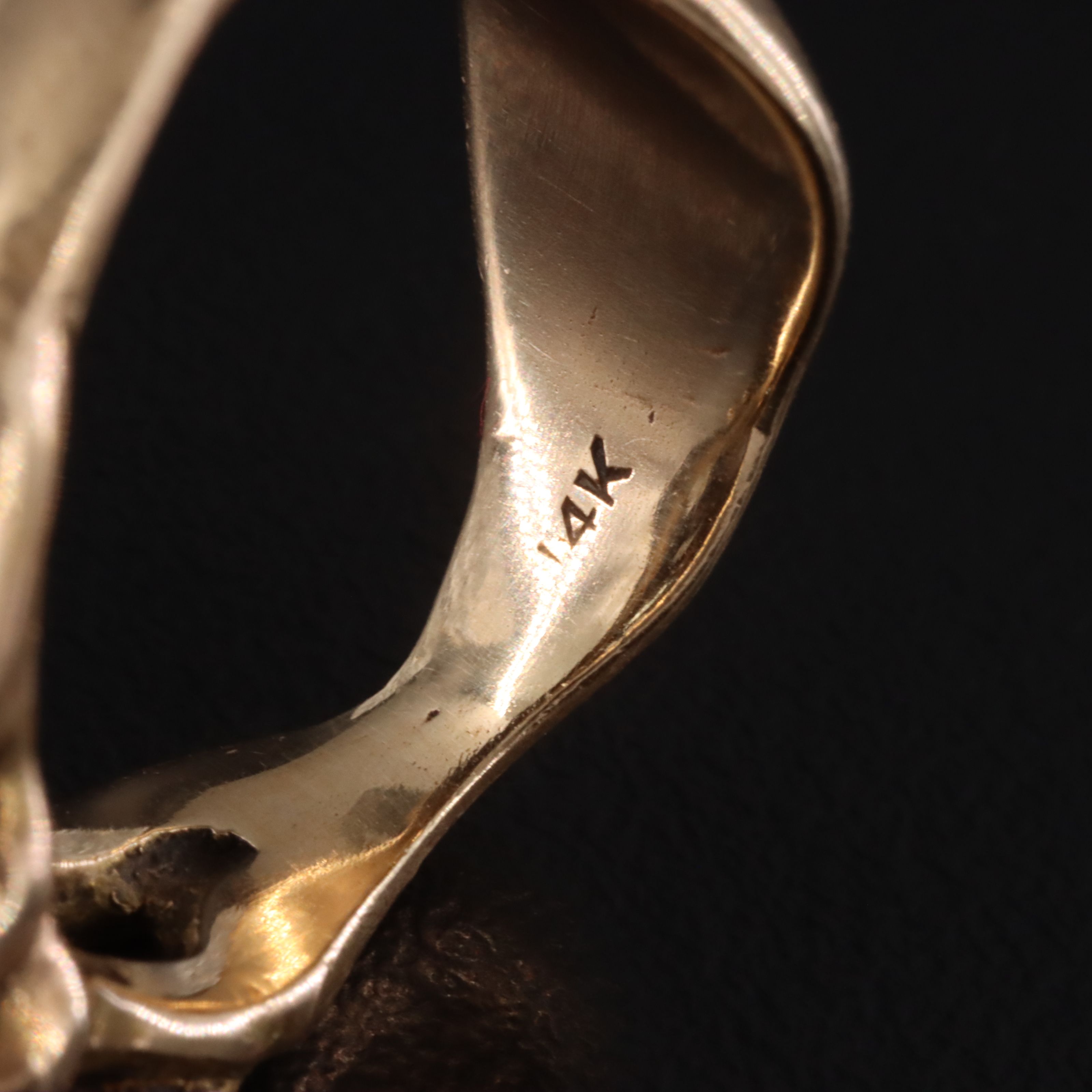 14K Pearl and Diamond Ring