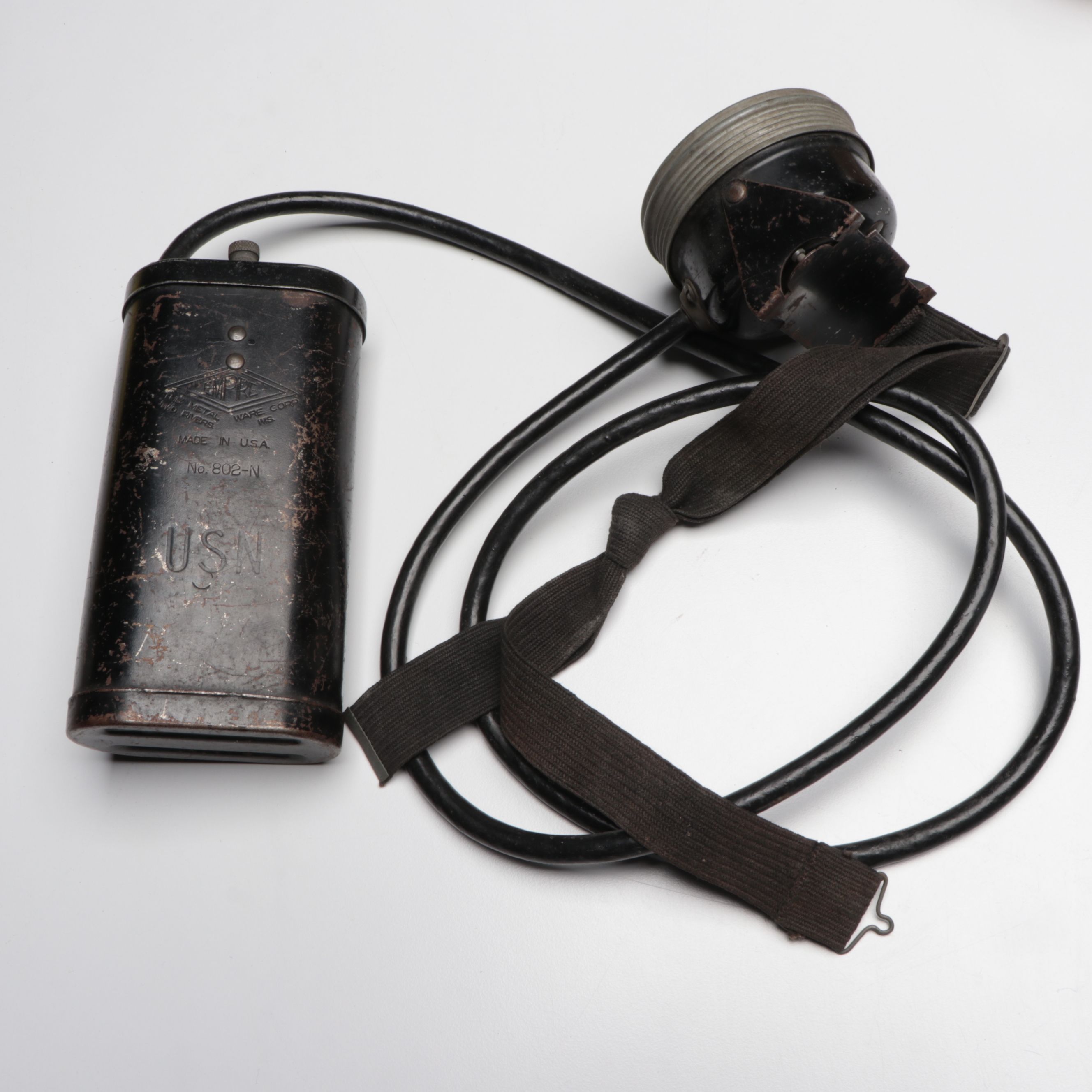 US Army Spare Parts Lock Box with Canvas Bag and Other Vintage Militaria