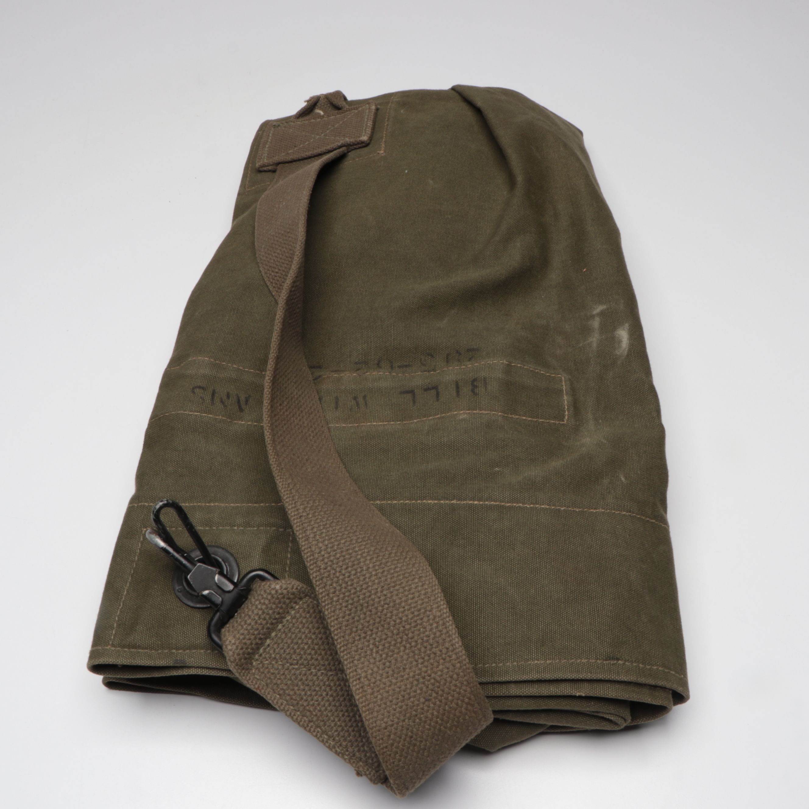 US Army Spare Parts Lock Box with Canvas Bag and Other Vintage Militaria