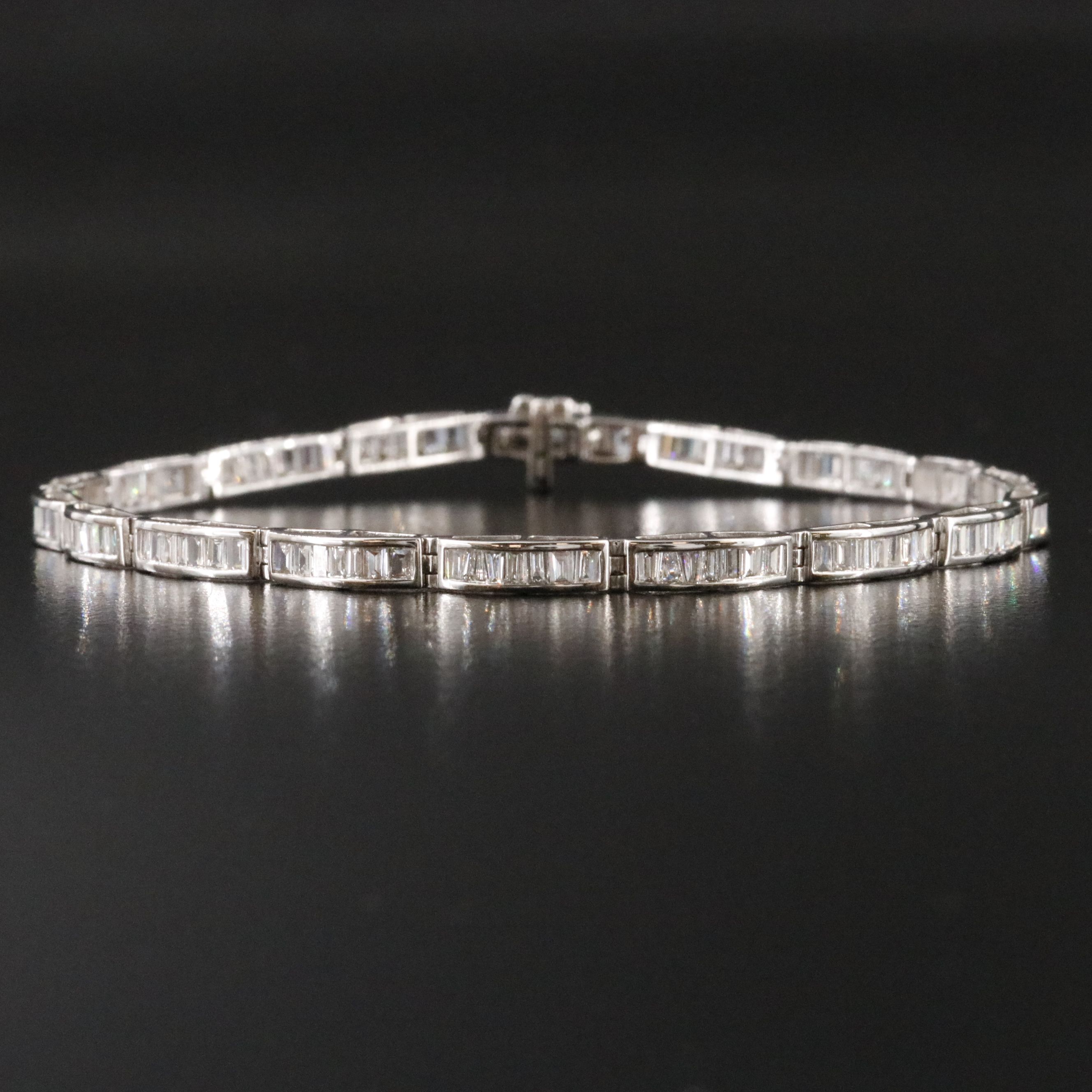 14K 4.09 CTW Lab Grown Diamond Bracelet