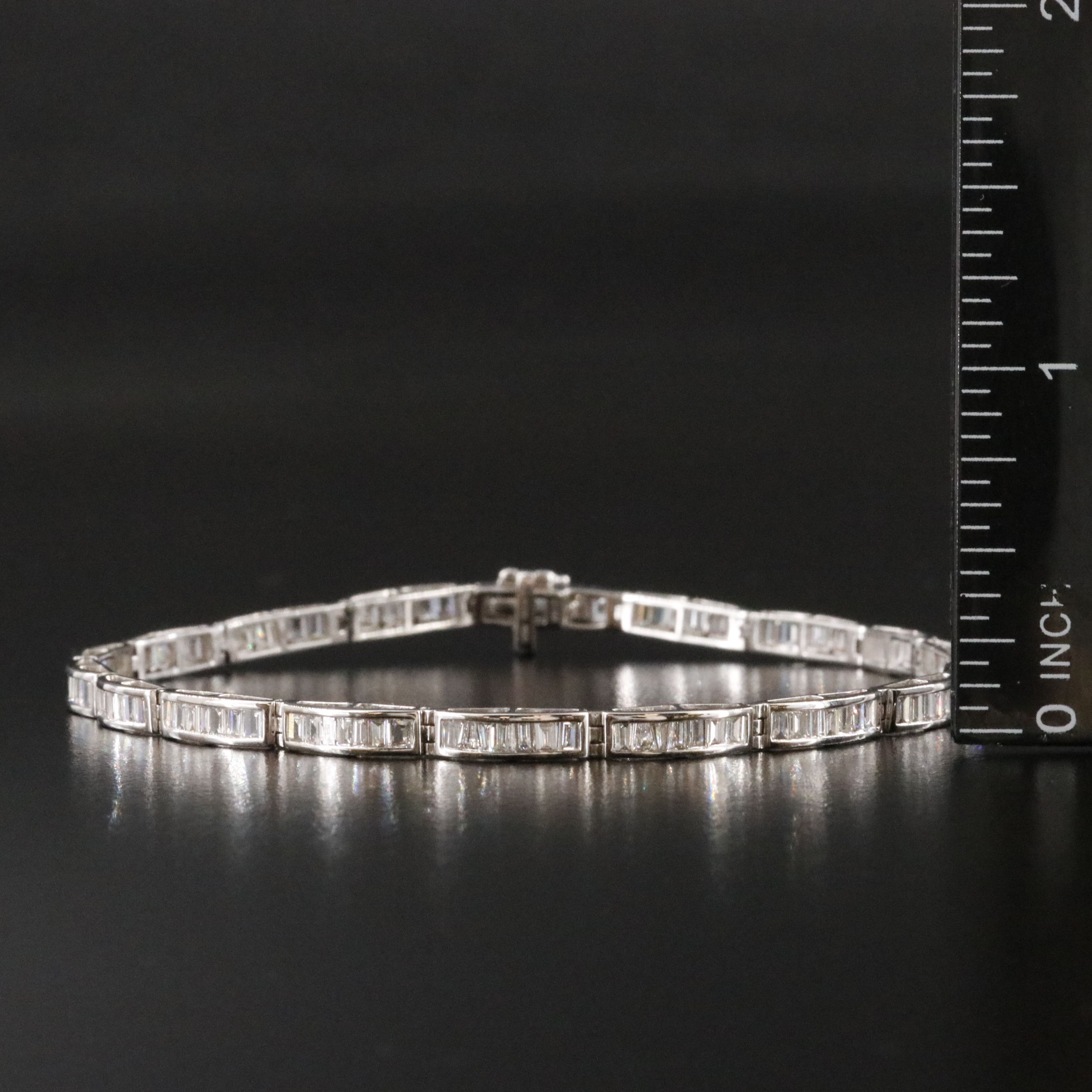 14K 4.09 CTW Lab Grown Diamond Bracelet