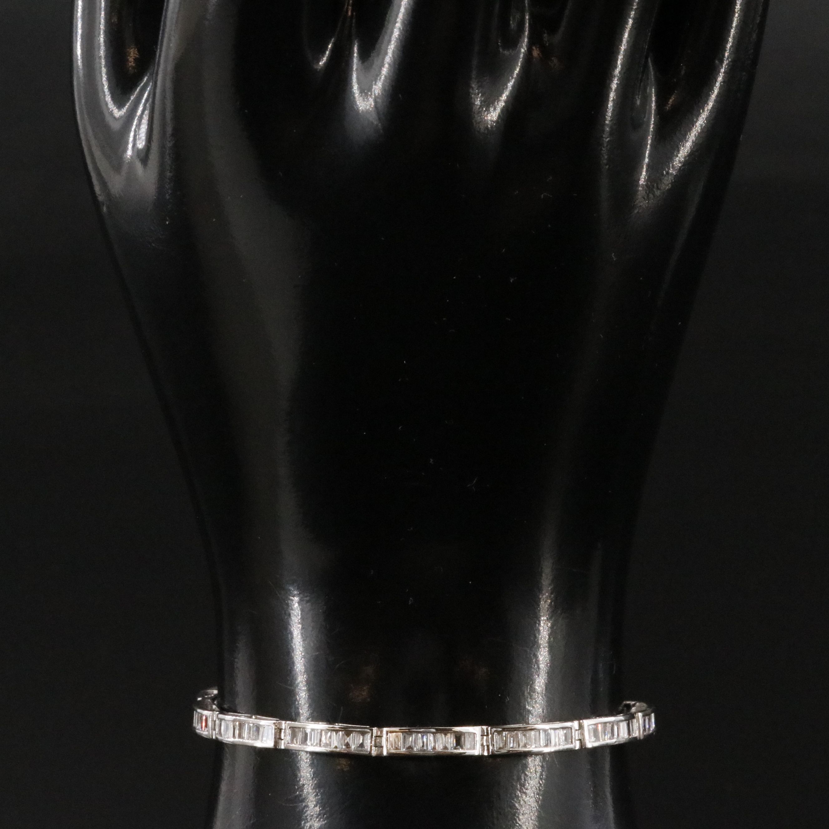 14K 4.09 CTW Lab Grown Diamond Bracelet