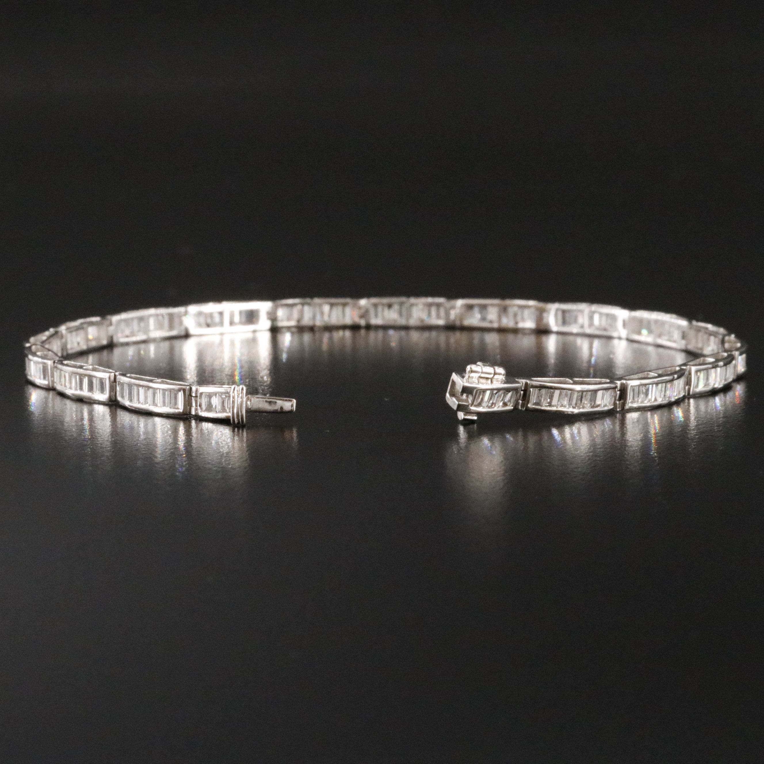 14K 4.09 CTW Lab Grown Diamond Bracelet