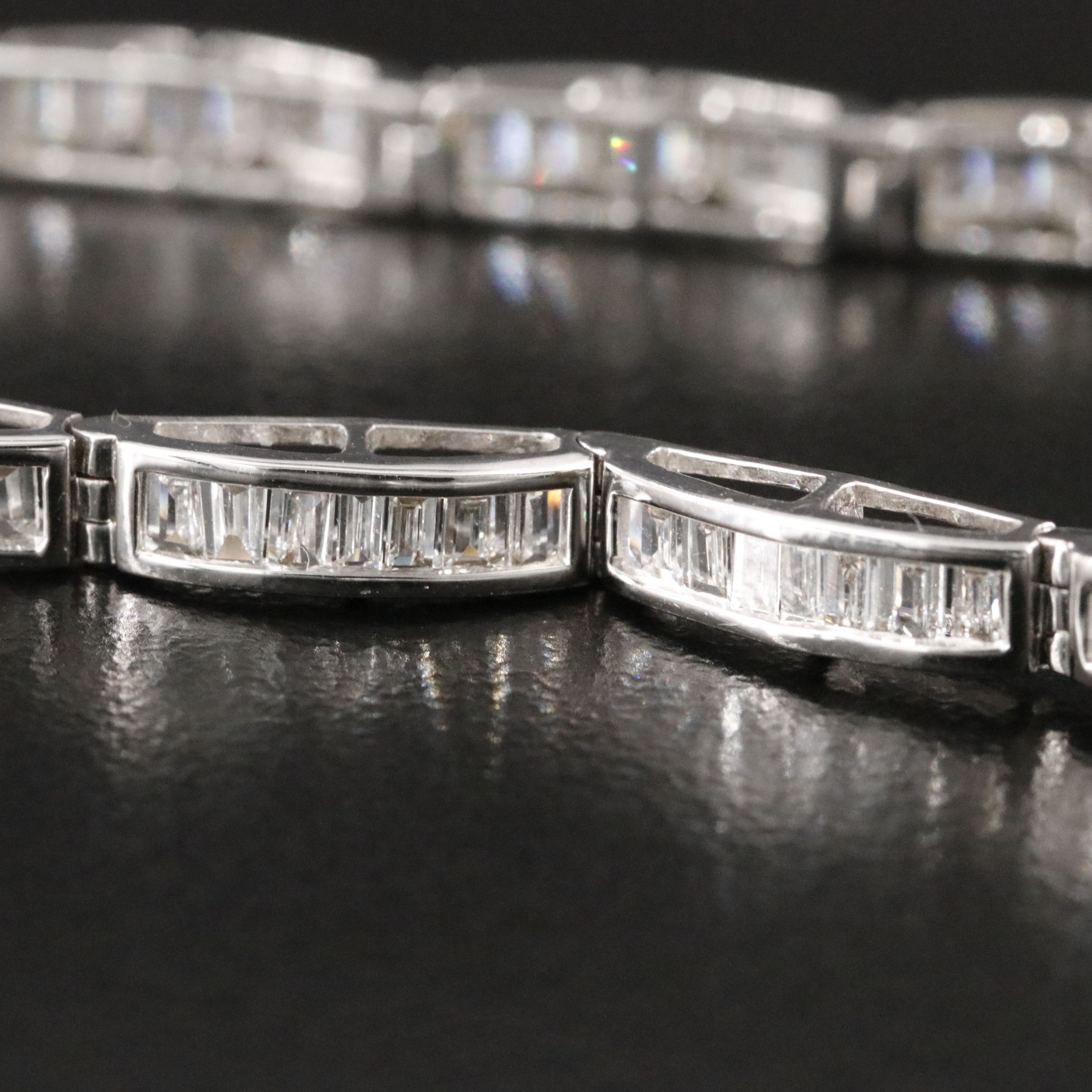 14K 4.09 CTW Lab Grown Diamond Bracelet