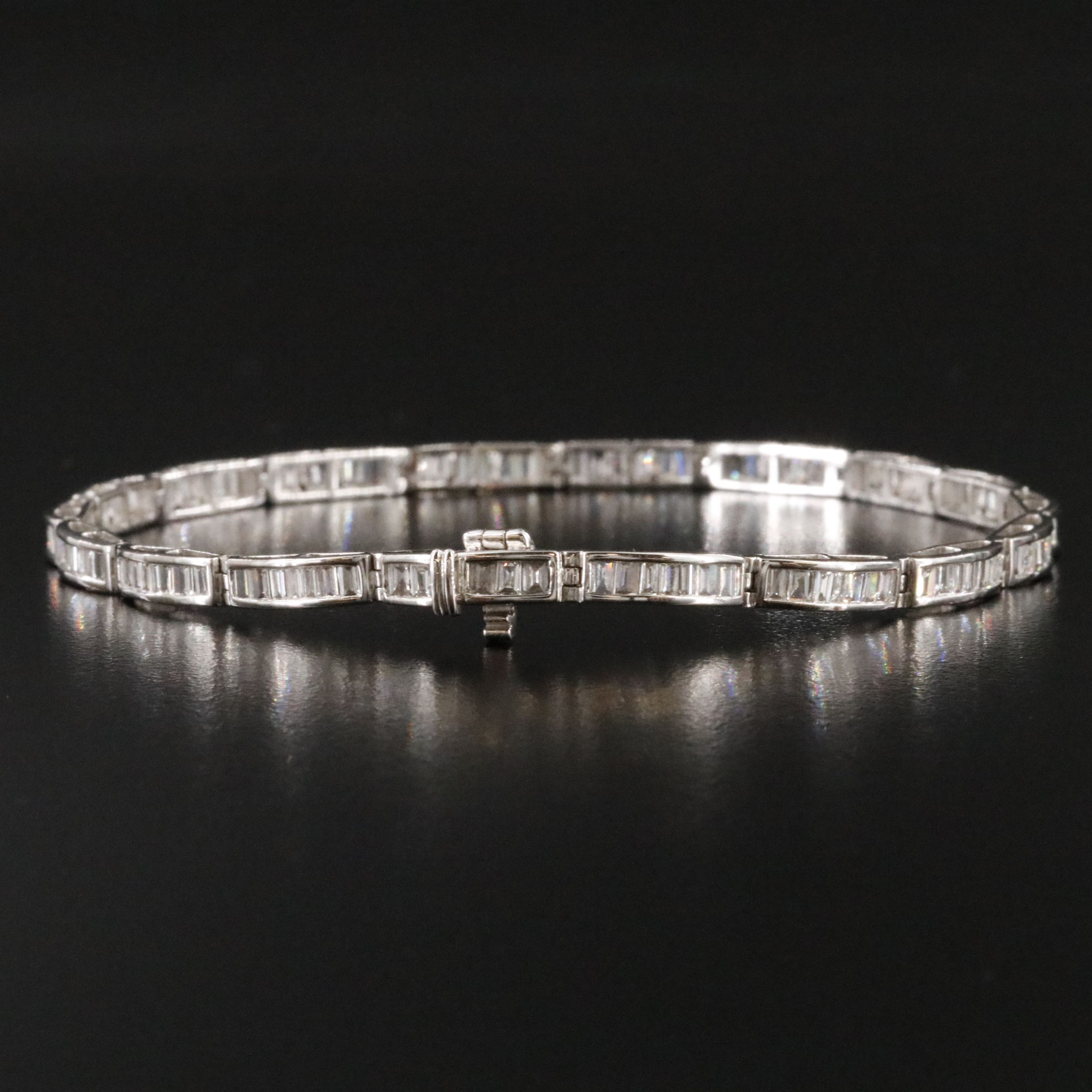 14K 4.09 CTW Lab Grown Diamond Bracelet