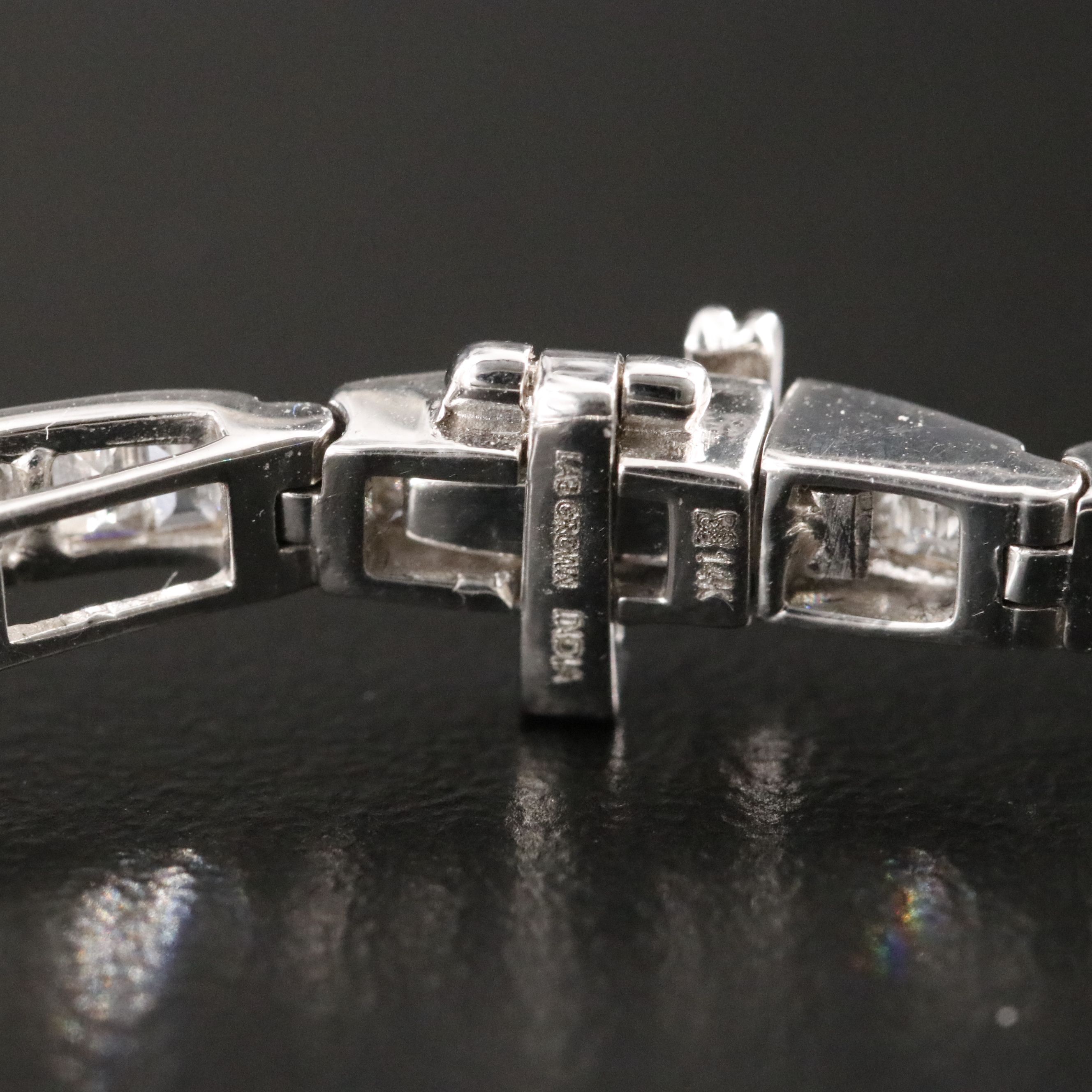 14K 4.09 CTW Lab Grown Diamond Bracelet