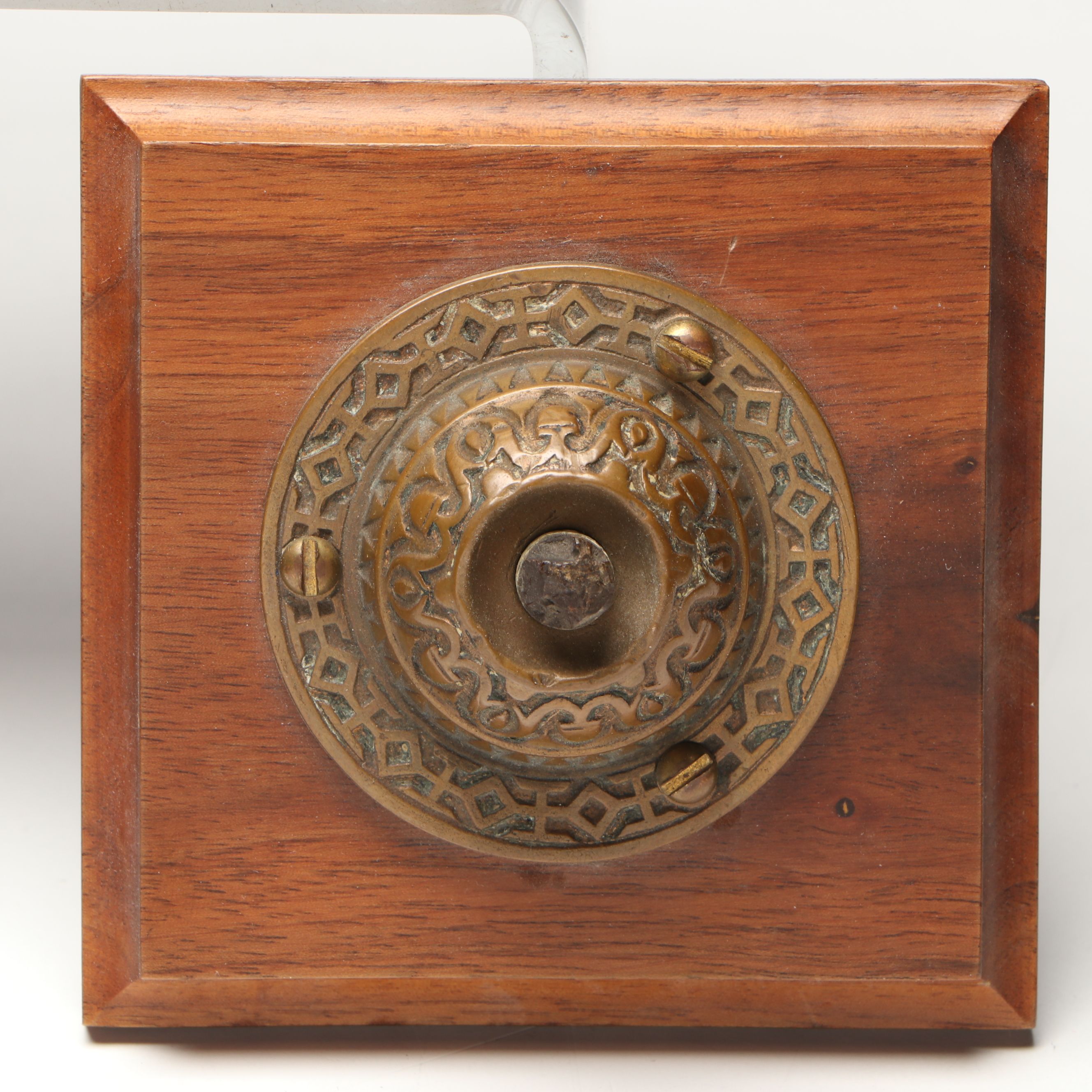 Corbin Doorknob Display with Other Salvaged Hardware, Late 19th/Early 20th C.
