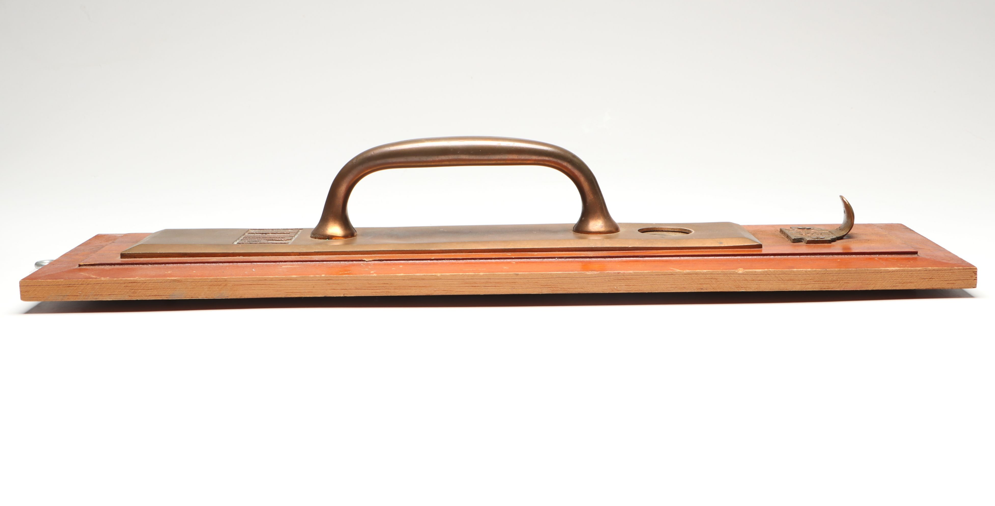 Corbin Doorknob Display with Other Salvaged Hardware, Late 19th/Early 20th C.